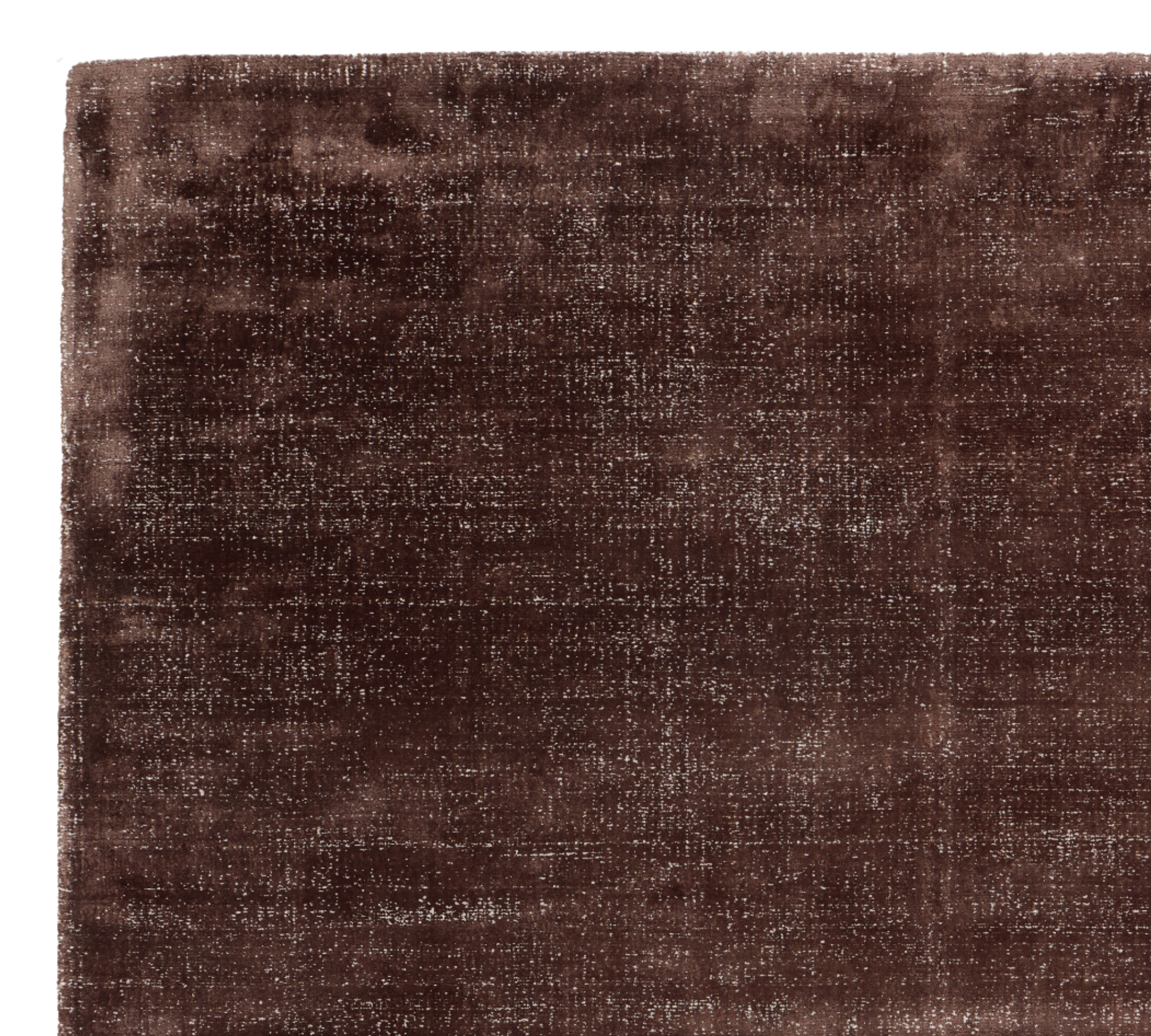 Simple rug brown