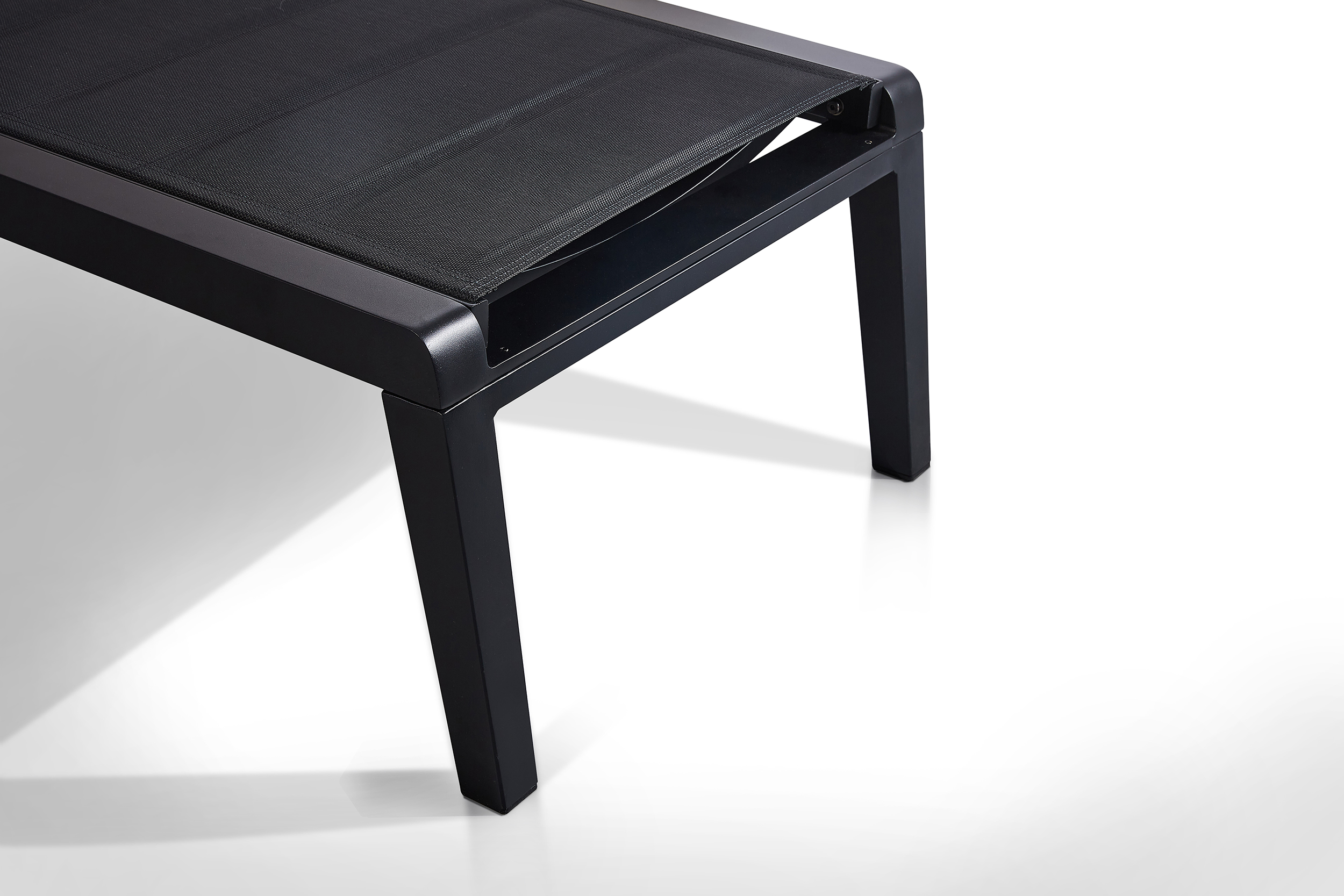 Emoti recliner metal textile anthracite