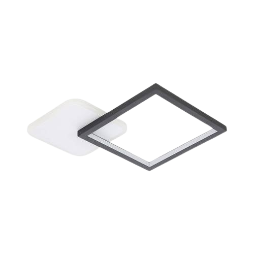 Gafares LED Ceiling Light Metal Black