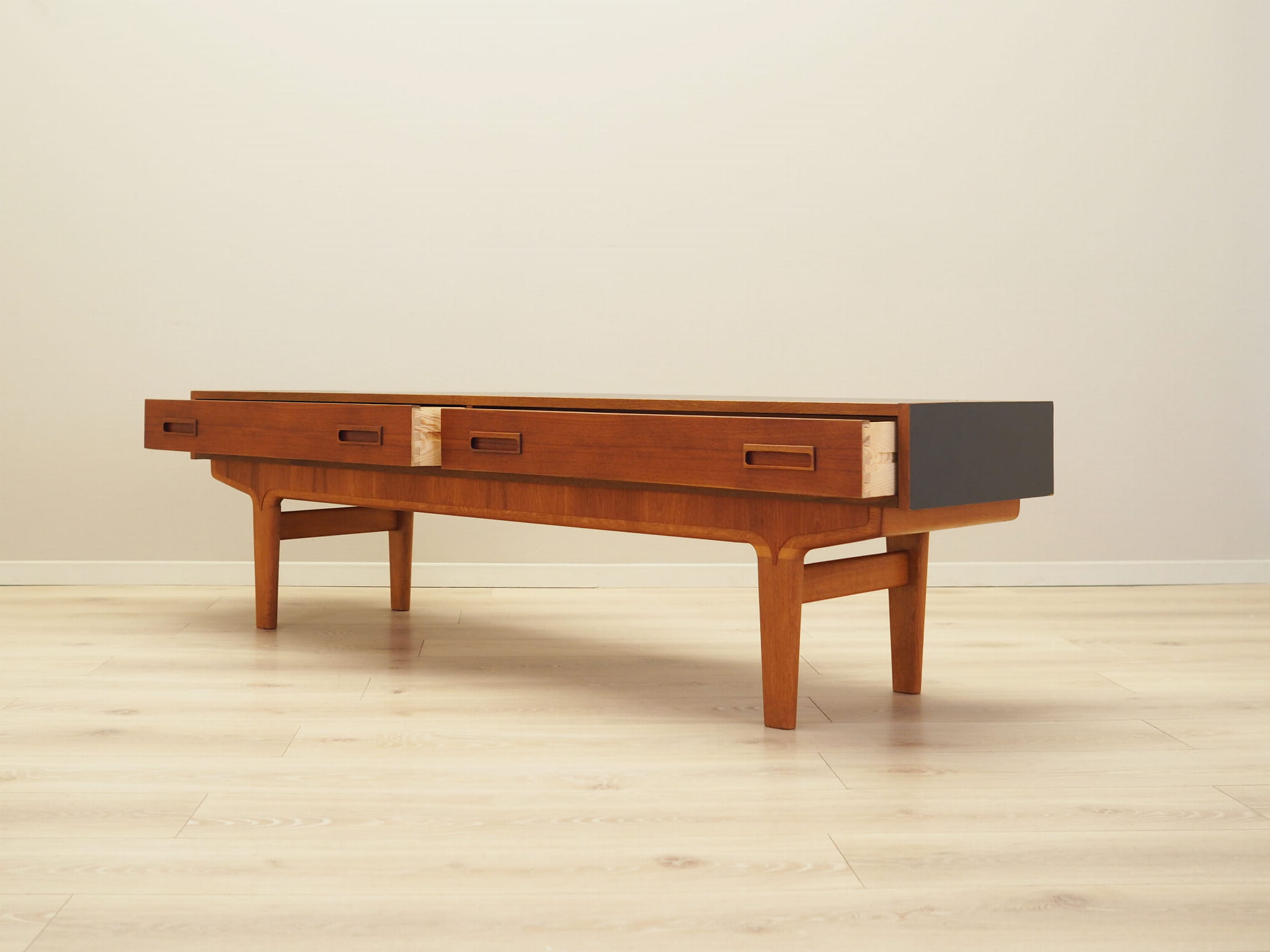Vintage lowboard teak brown 1960s