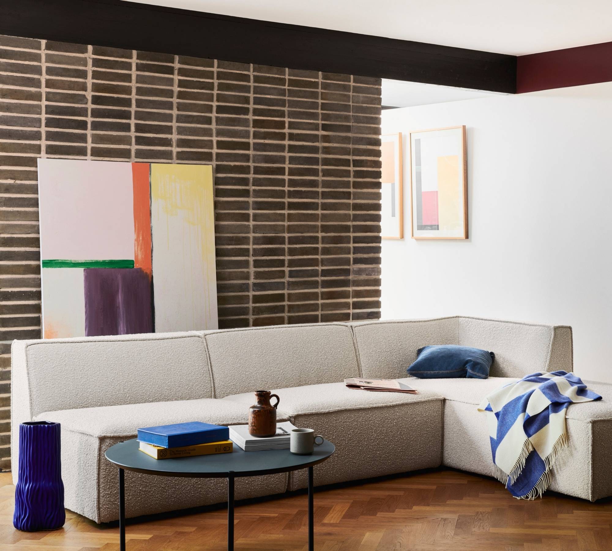 Dane 1-Sitzer Eckmodul Maya Cream
