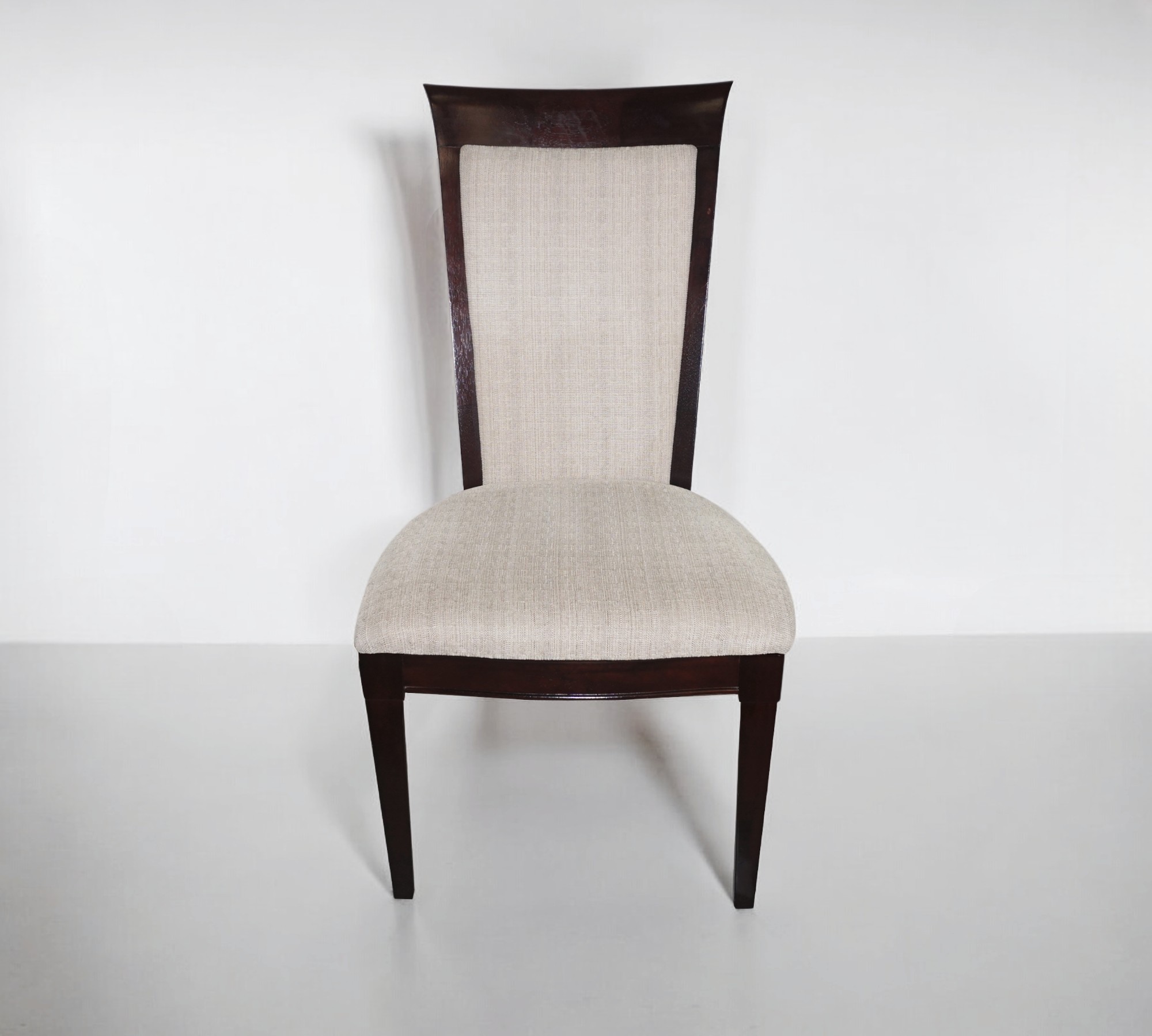 Dining chair solid wood upholstered
