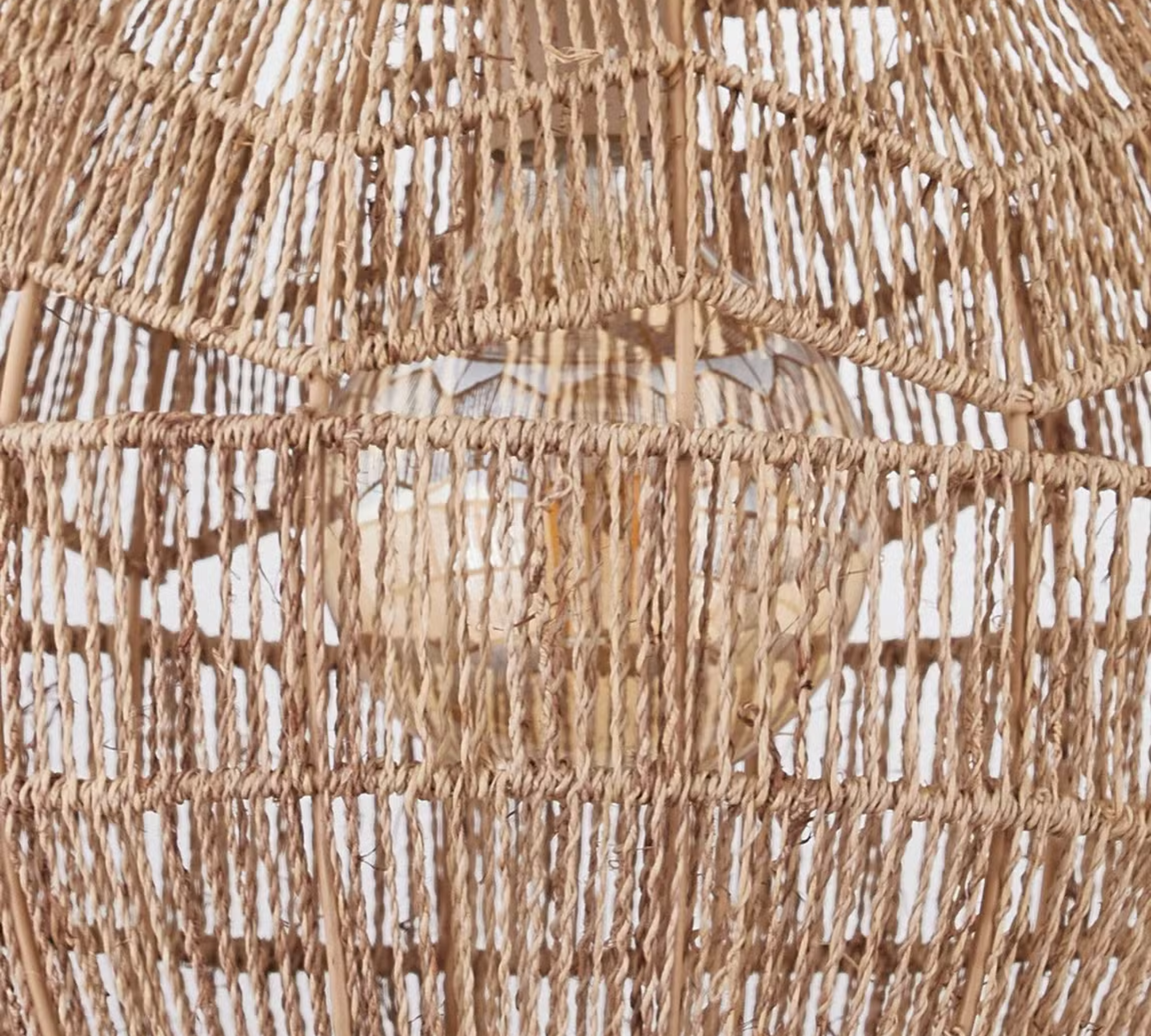 Pendant light 1-light linen iron