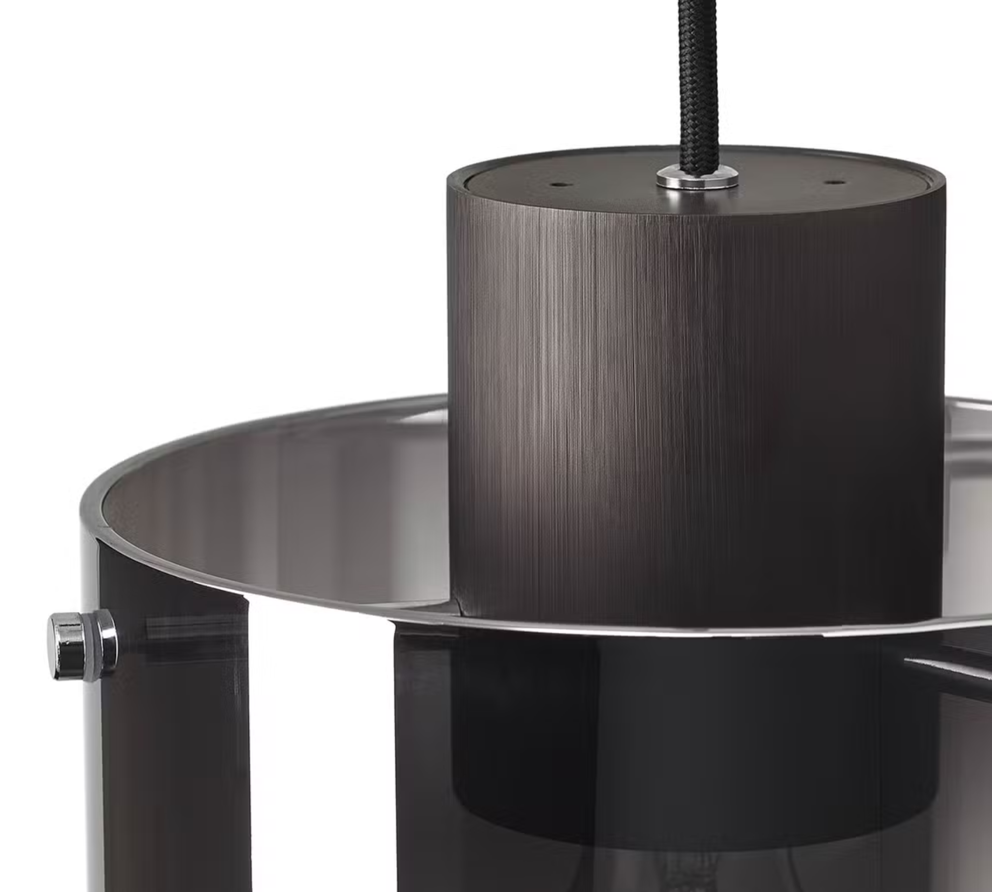 Pendant lamp Beth Mirror glass / Aluminum 1-light