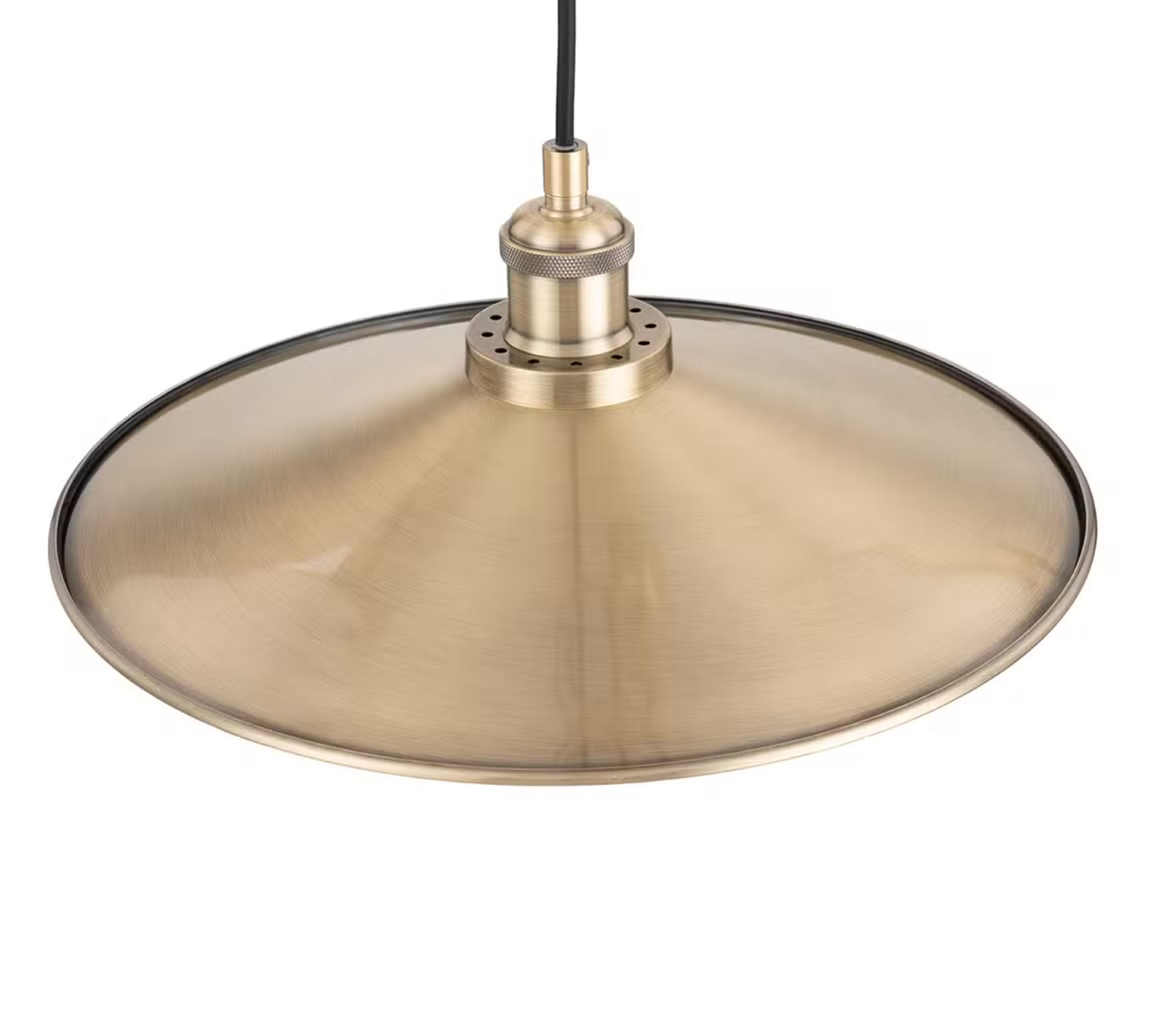 Pendant lamp 1-light metal powder-coated