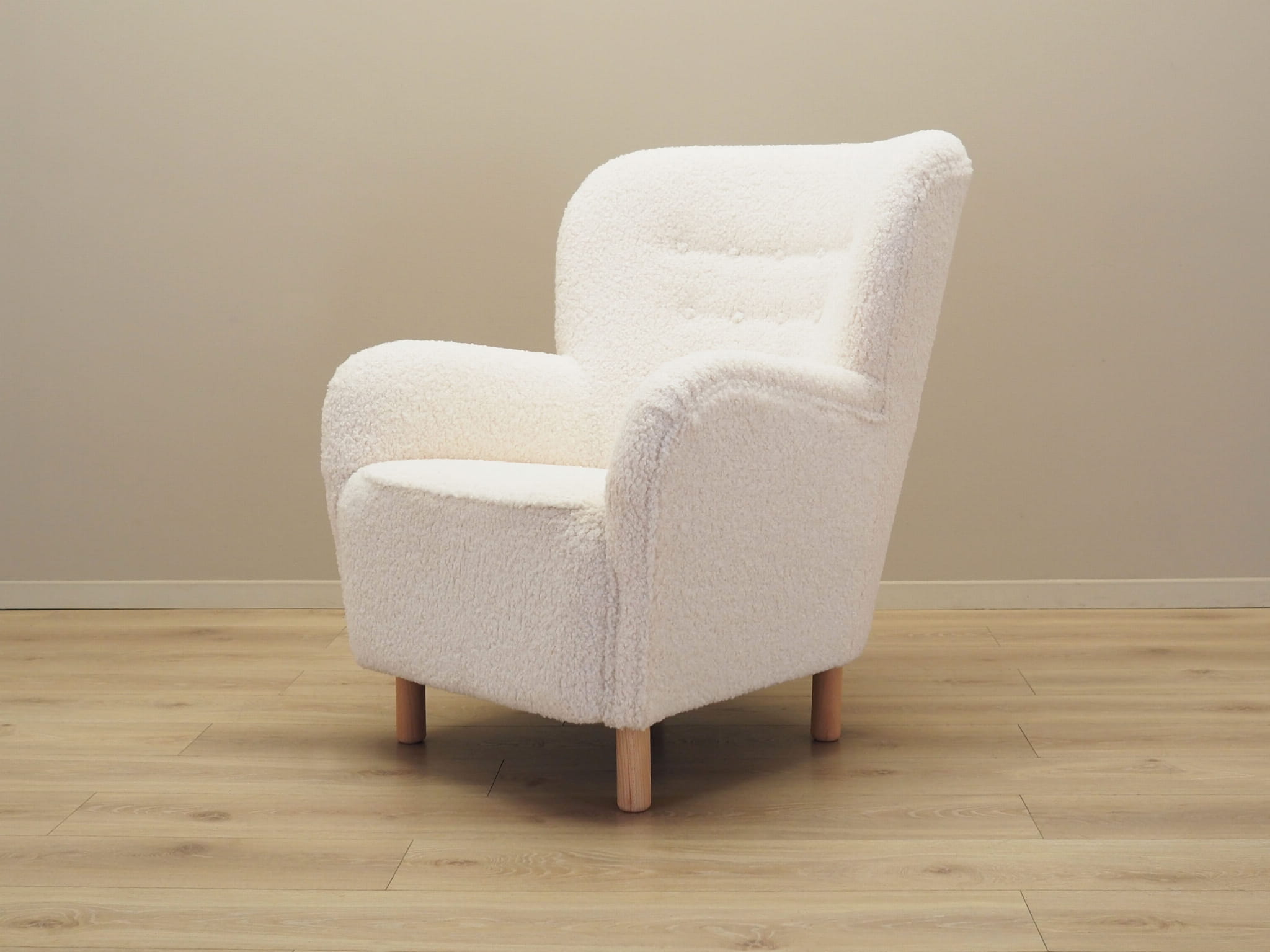 Sessel Dänisches Design Weiss