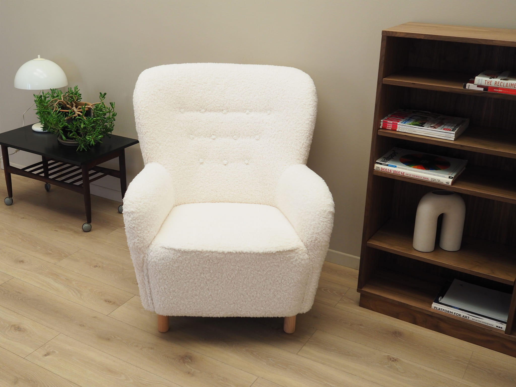 Sessel Dänisches Design Weiss
