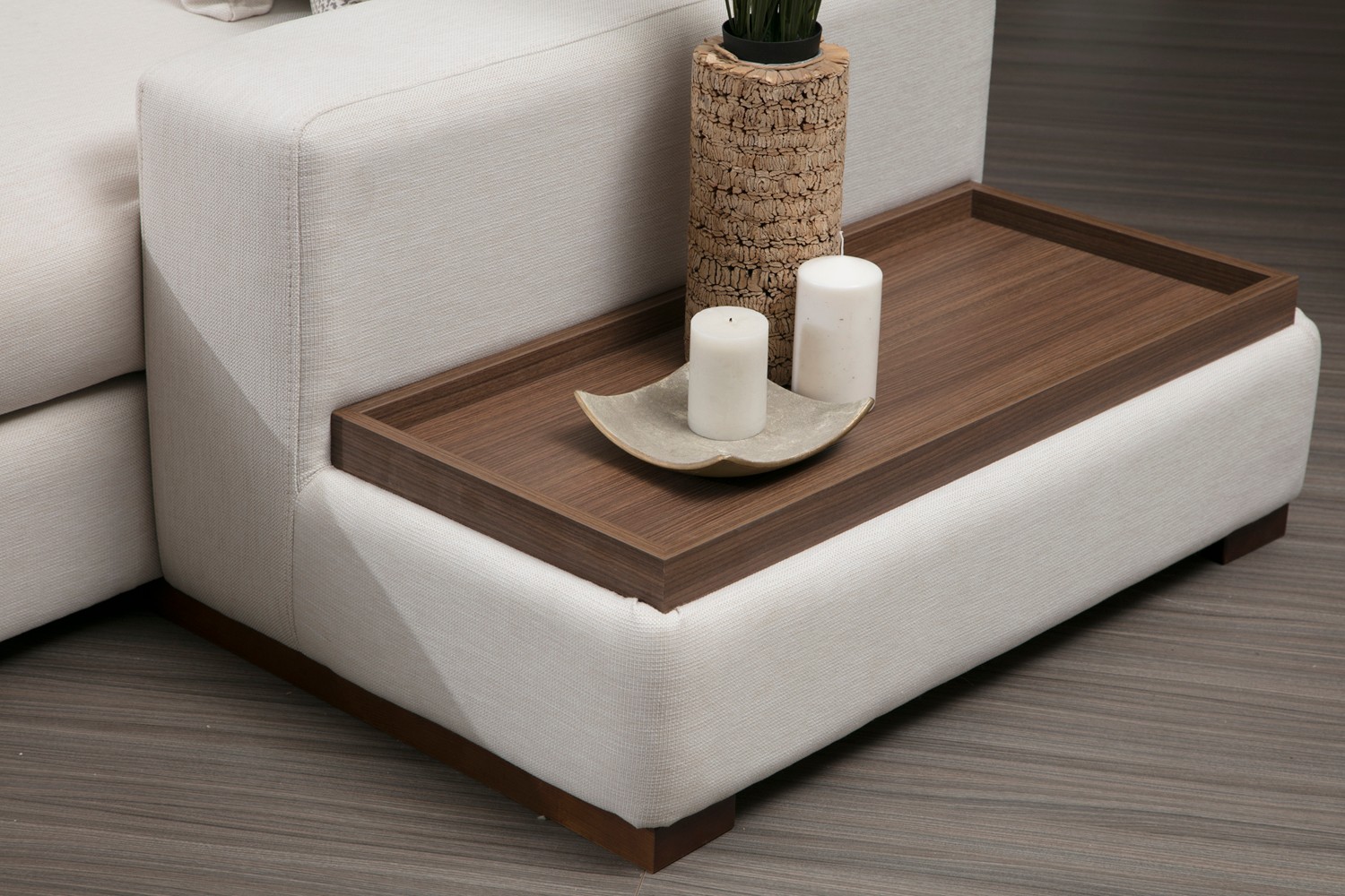 Modern corner sofa White