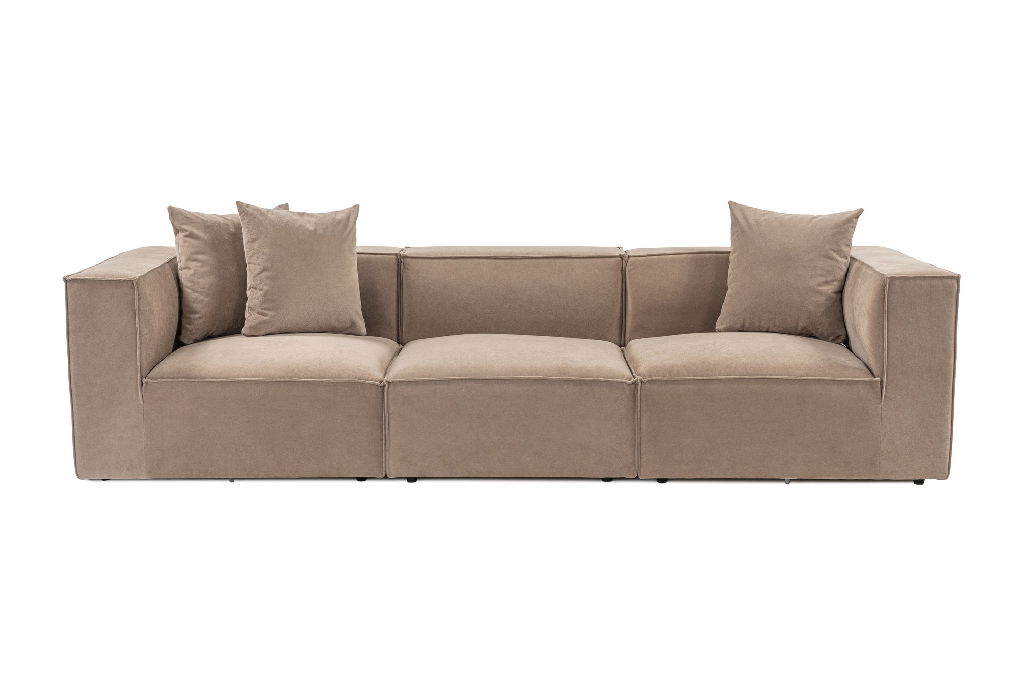 Sofa 3-seater Cappuccino
