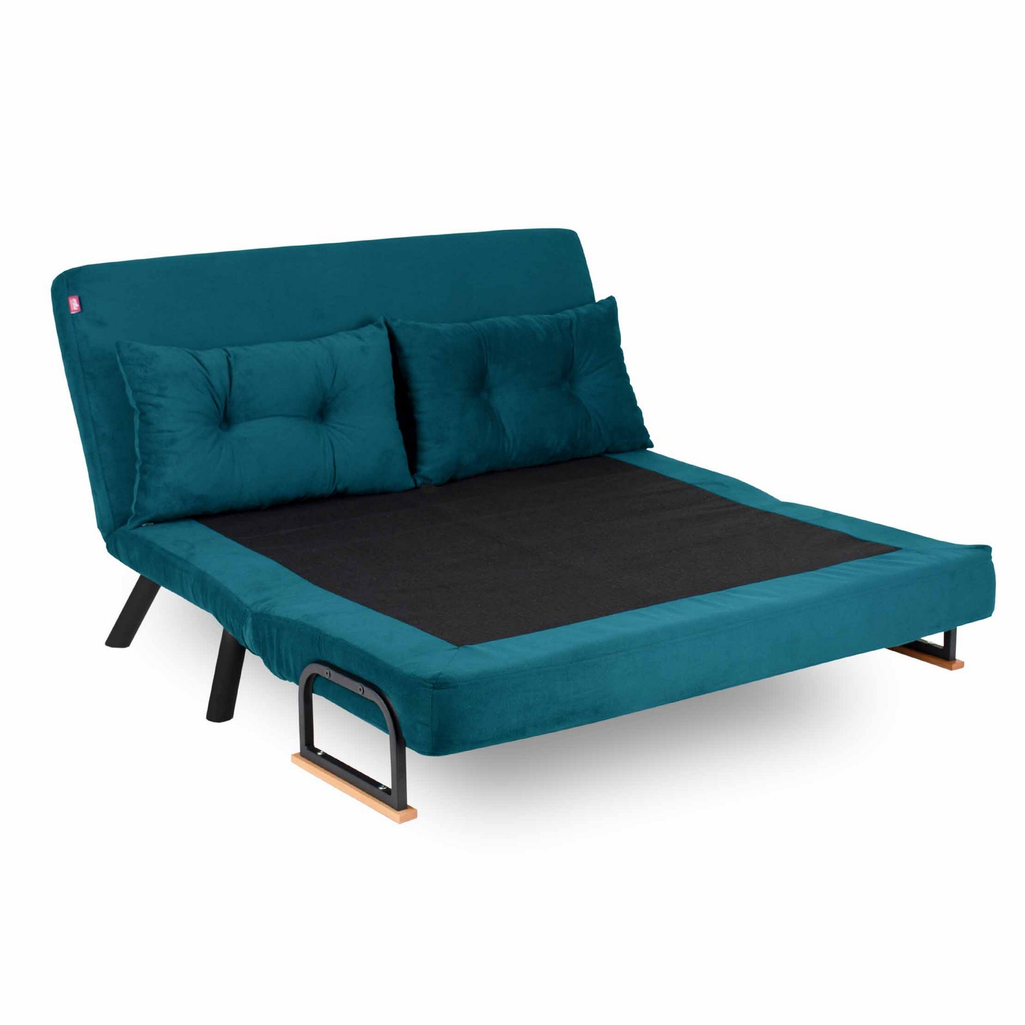 Sofa bed 2-seater Petrol