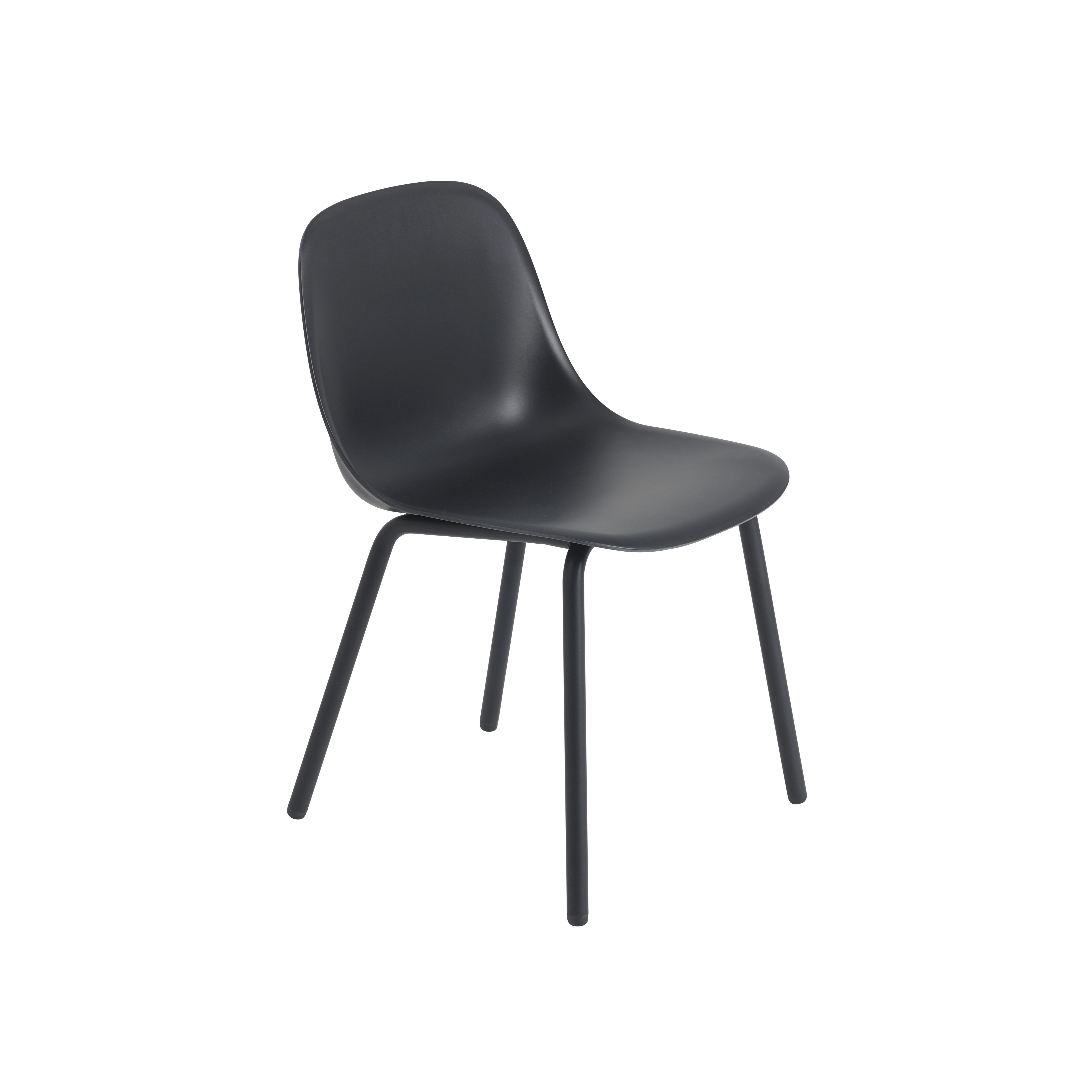 Fiber Outdoor Chair Black