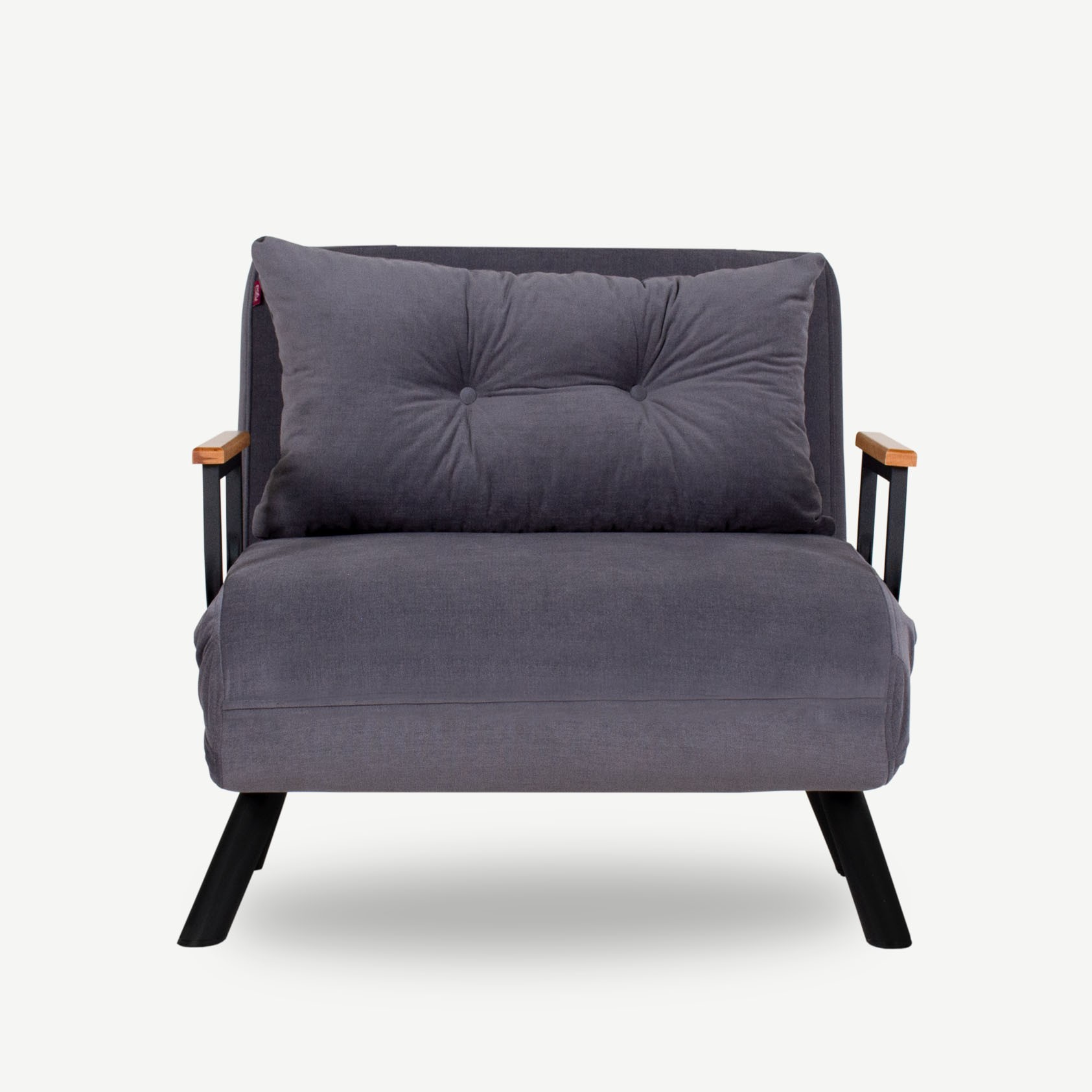 Armchair with sleeping function Grey