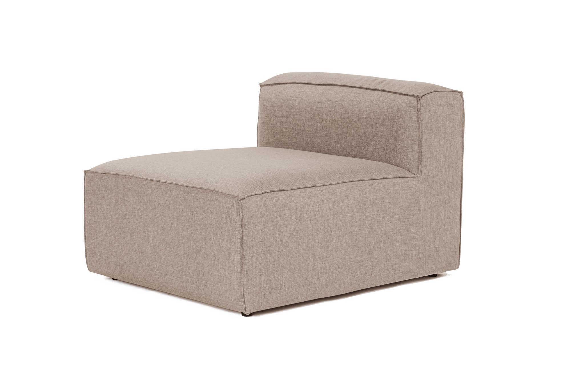 Modular sofa 1-seater Brown