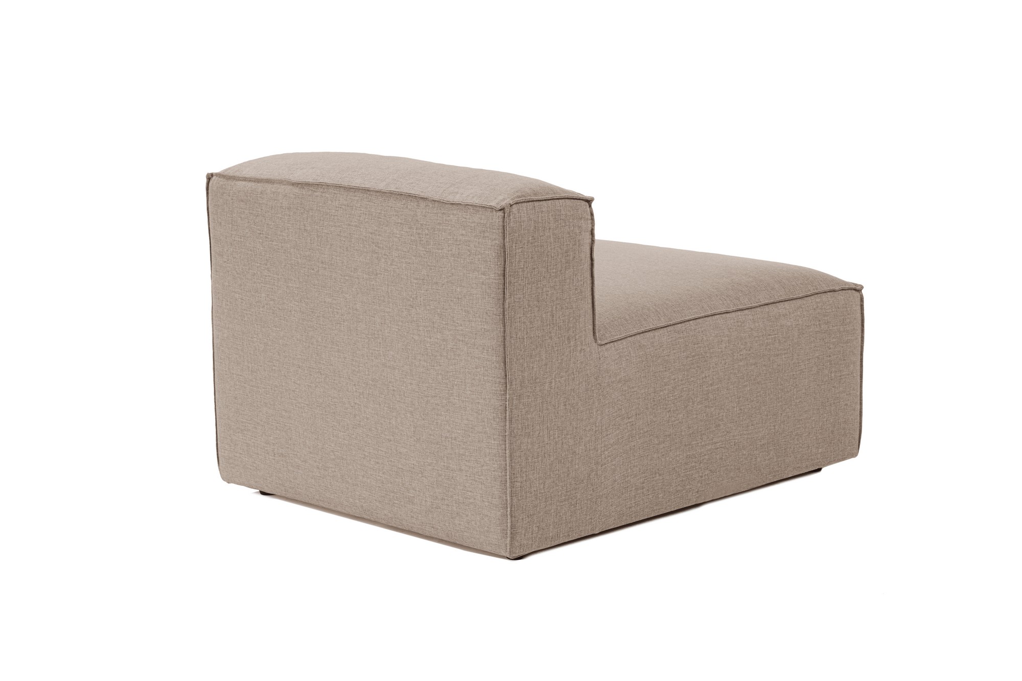 Modular sofa 1-seater Brown