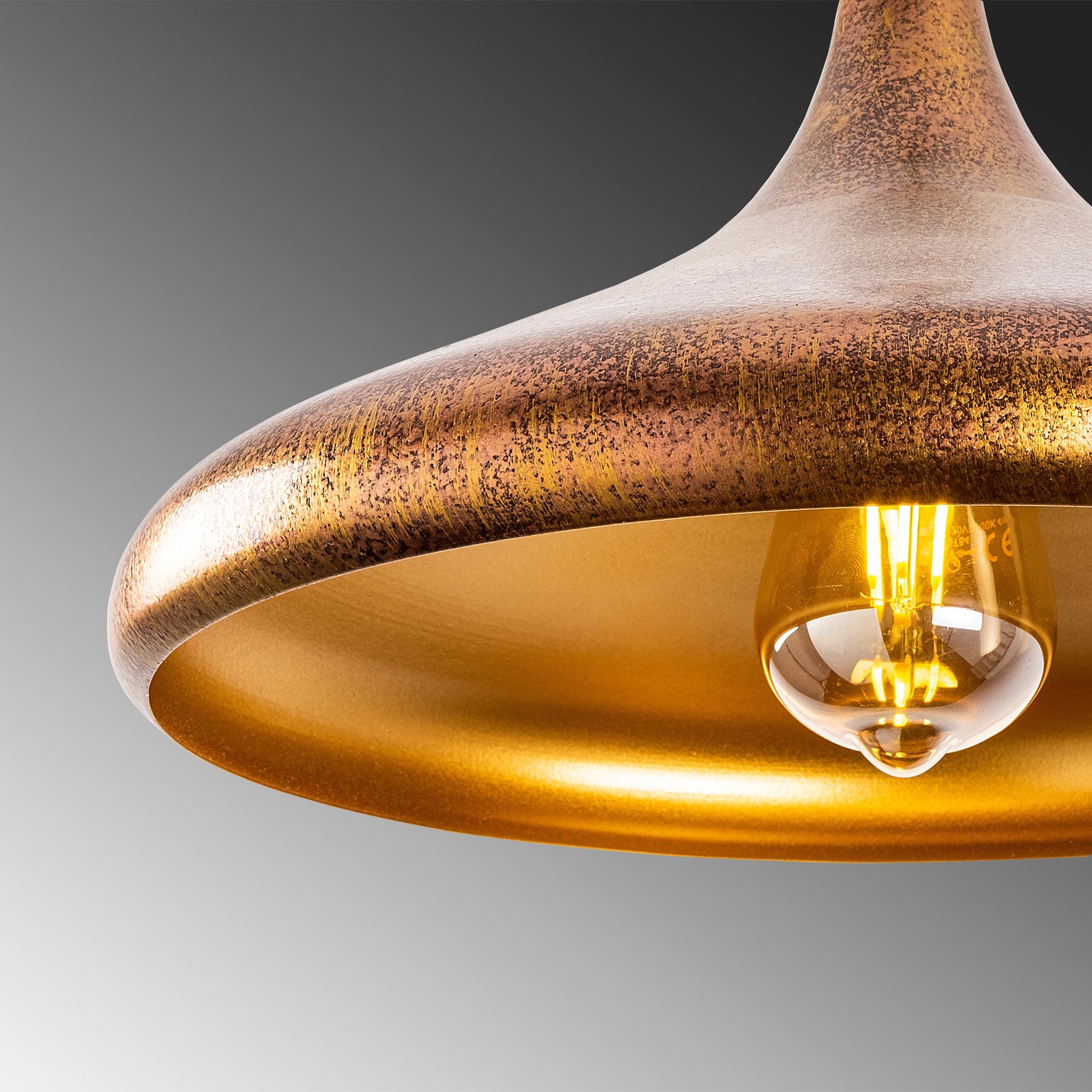 Pendant lamp made of metal in different shades Ø 34cm