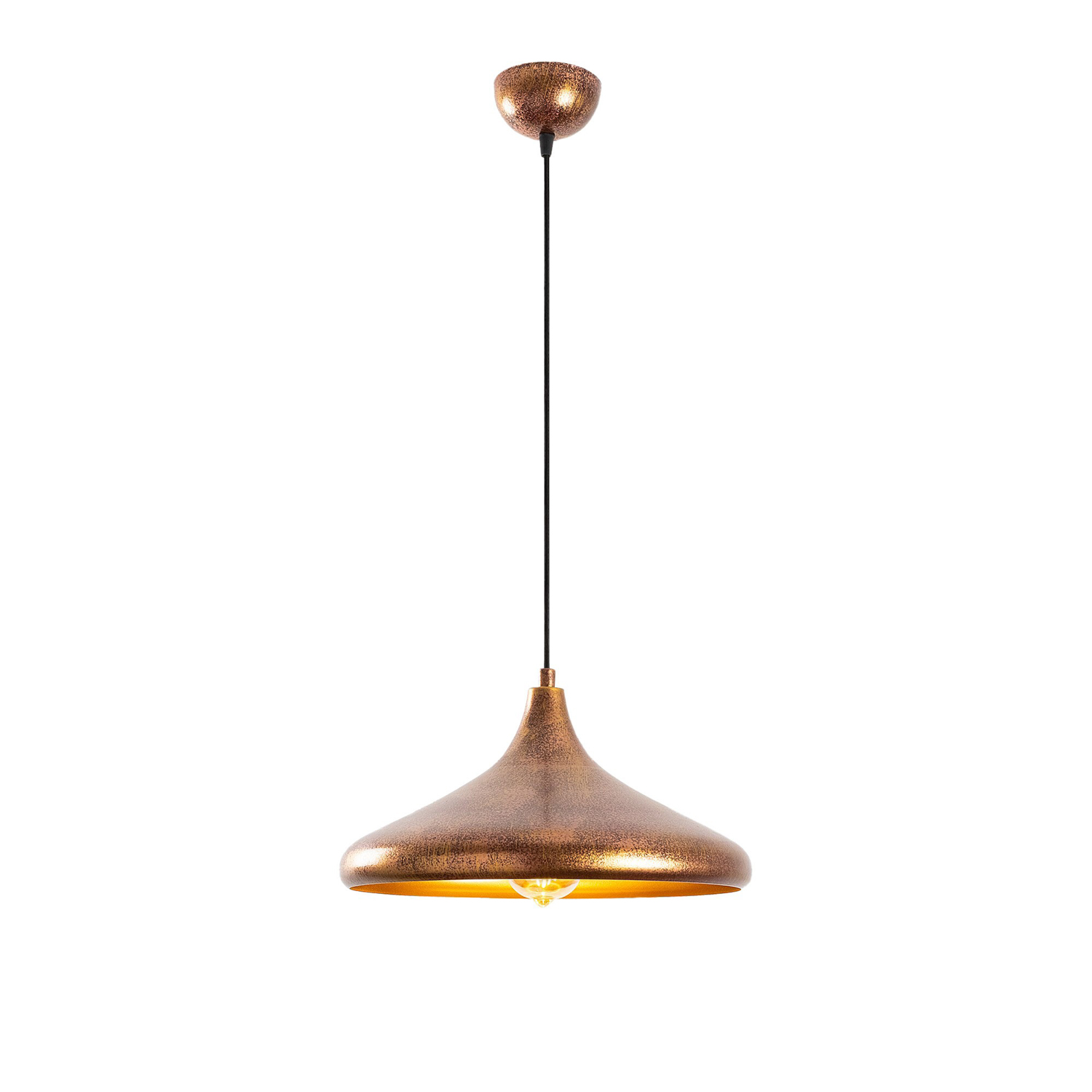 Pendant lamp made of metal in different shades Ø 34cm