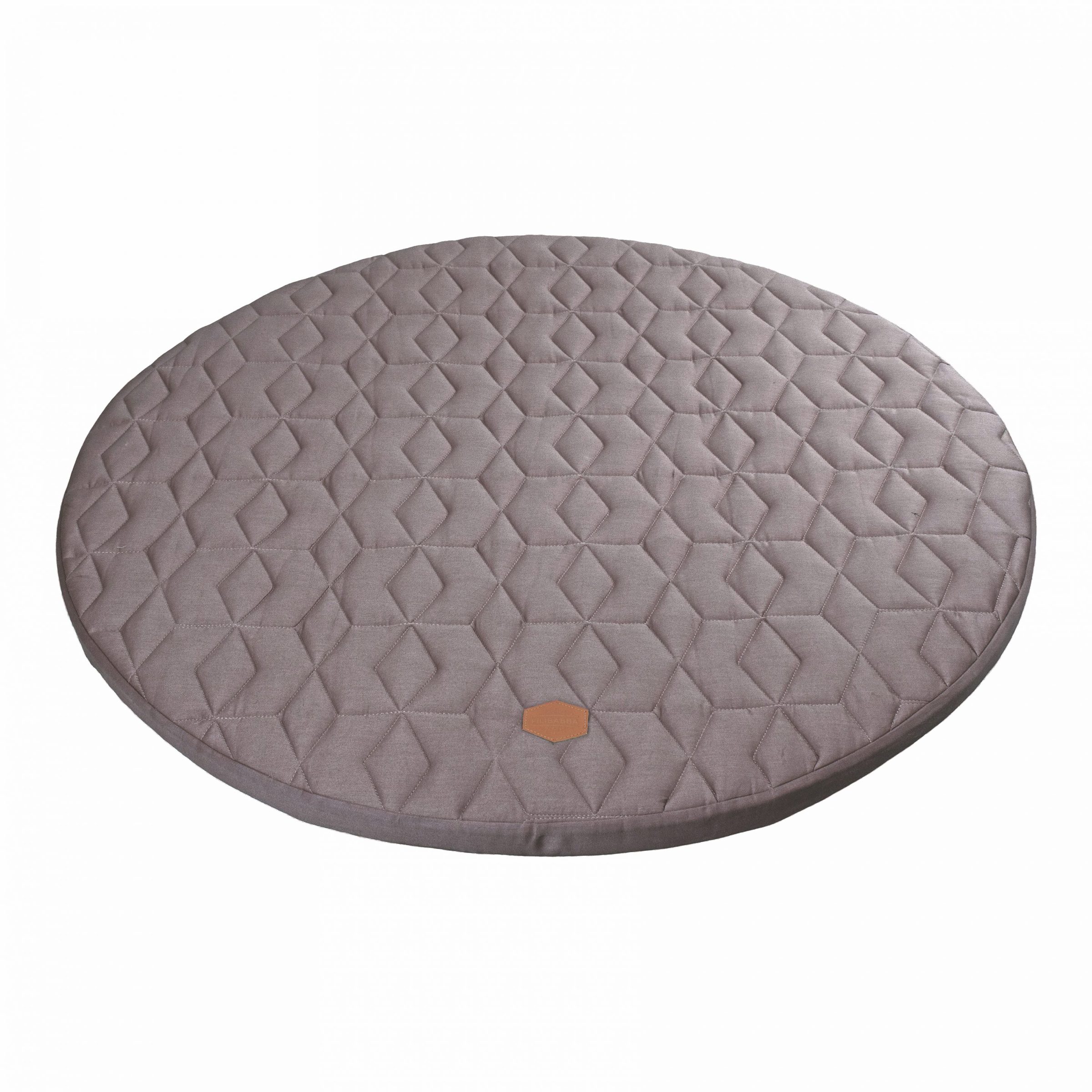 Play mat cotton grey