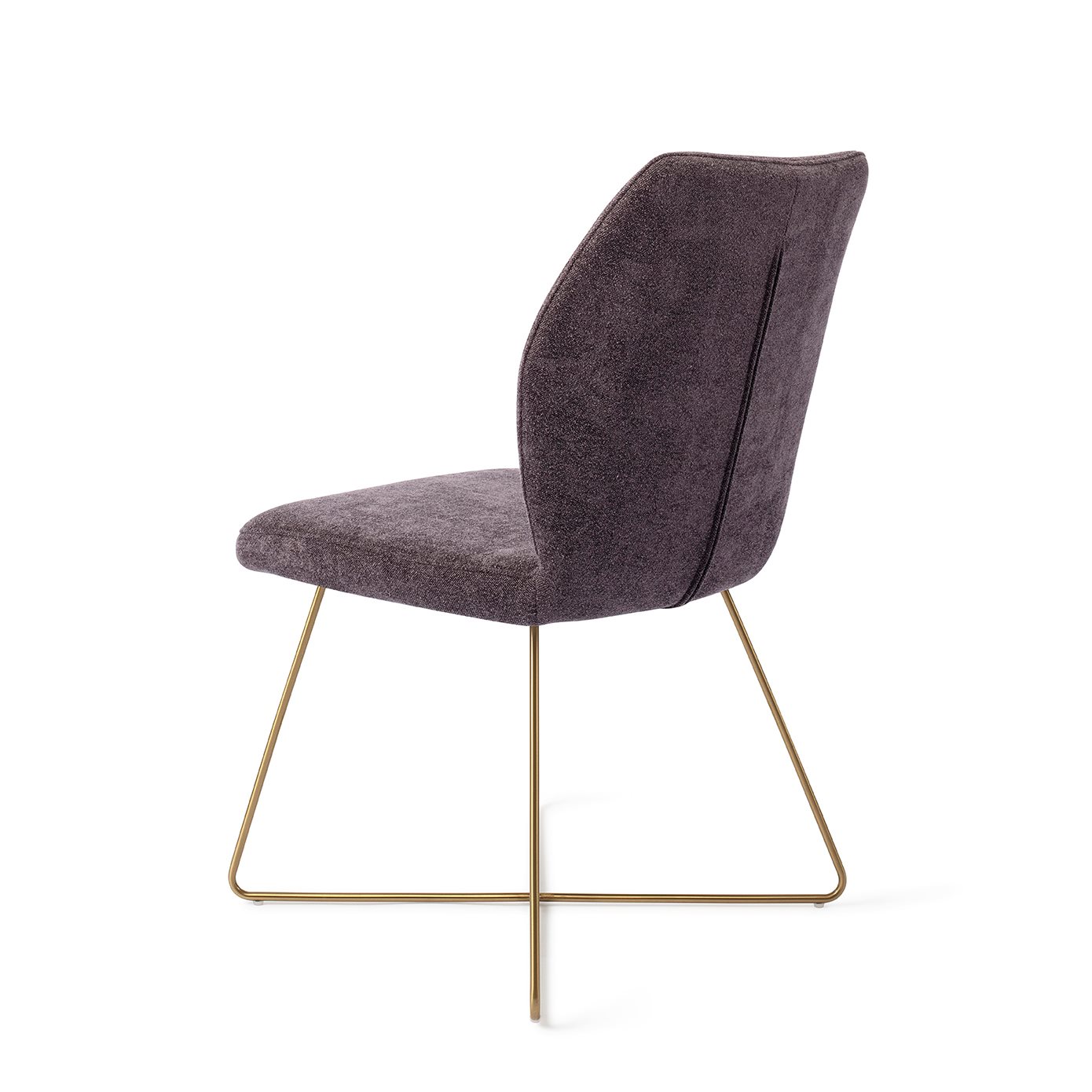Ikata Dining chair Cross Almost Black