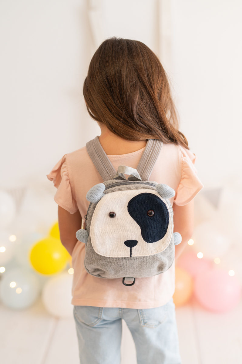Dog Backpack Cotton Multicolor