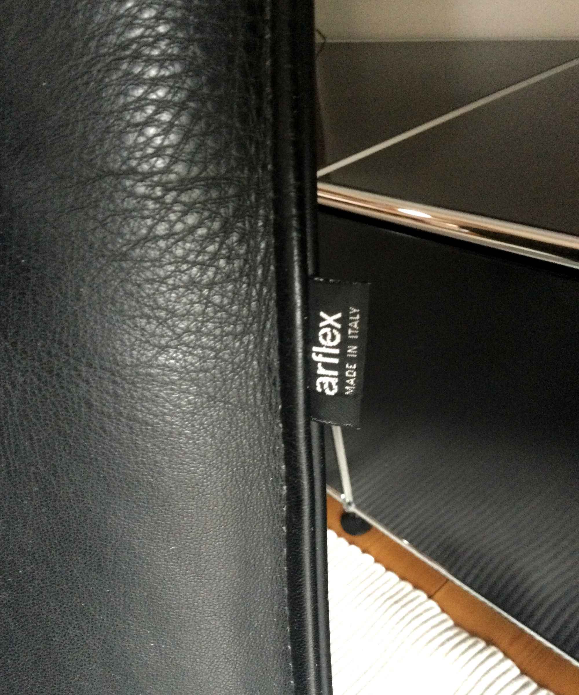 2x Ledersessel von Burkhard Vogtherr für Arflex