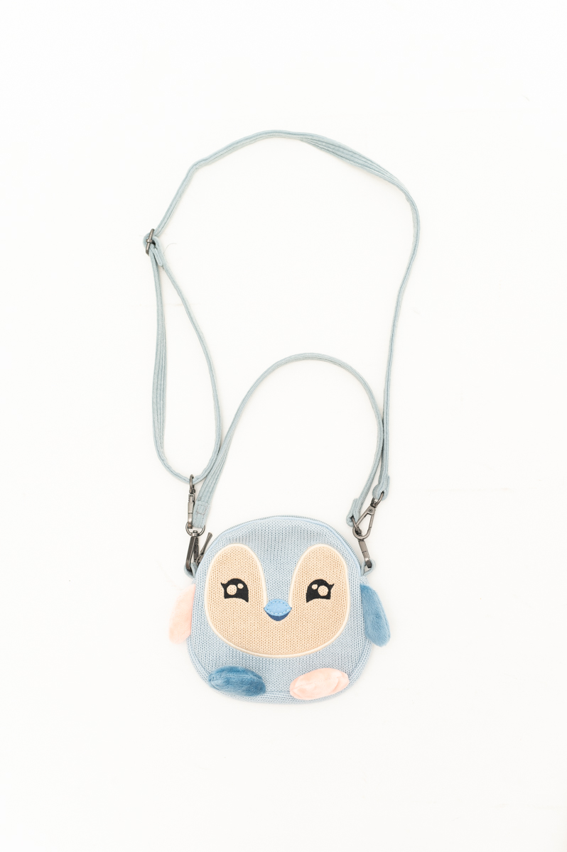 Penguin Bag Cotton Blue