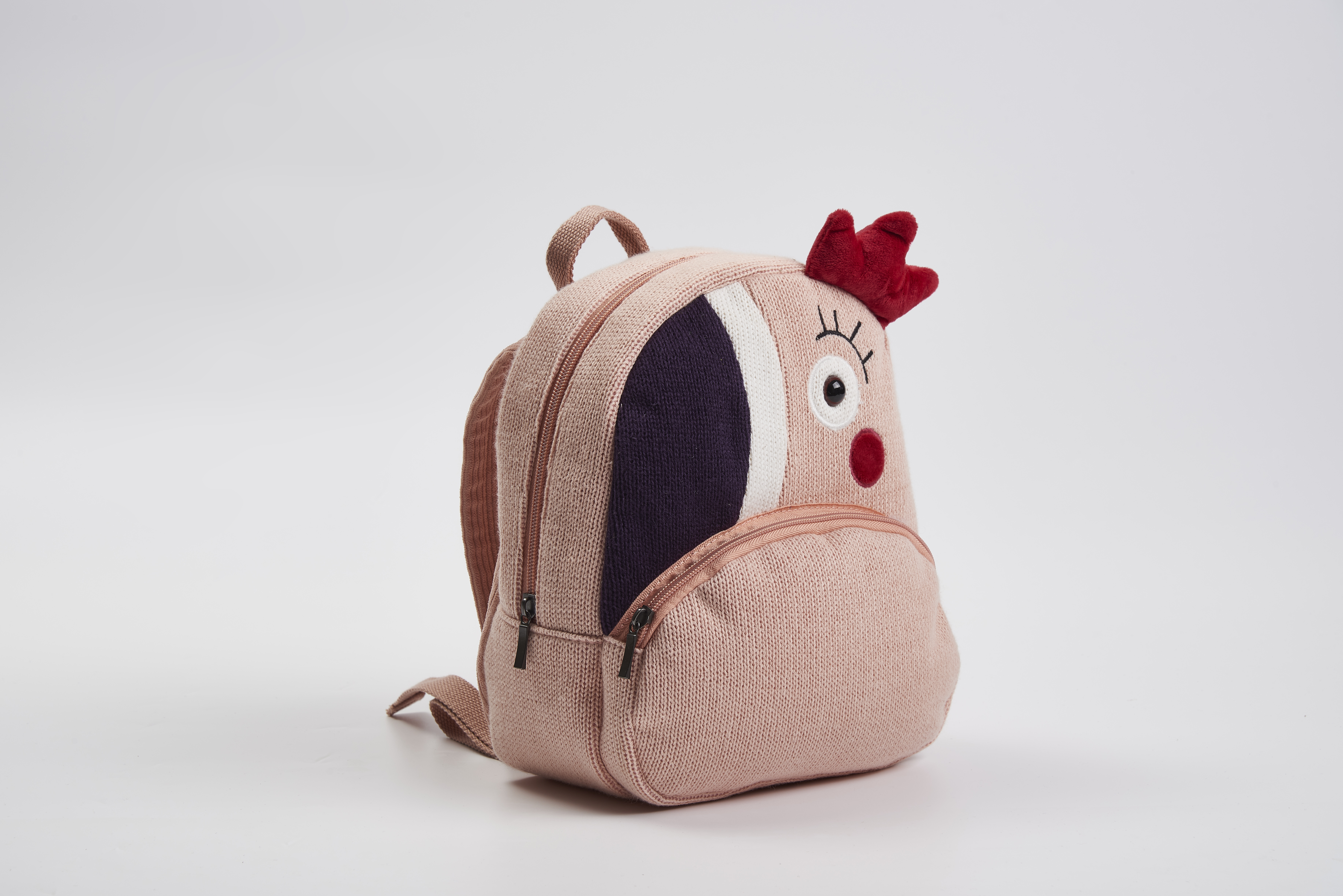 Ariel Chicken Backpack Cotton Pink