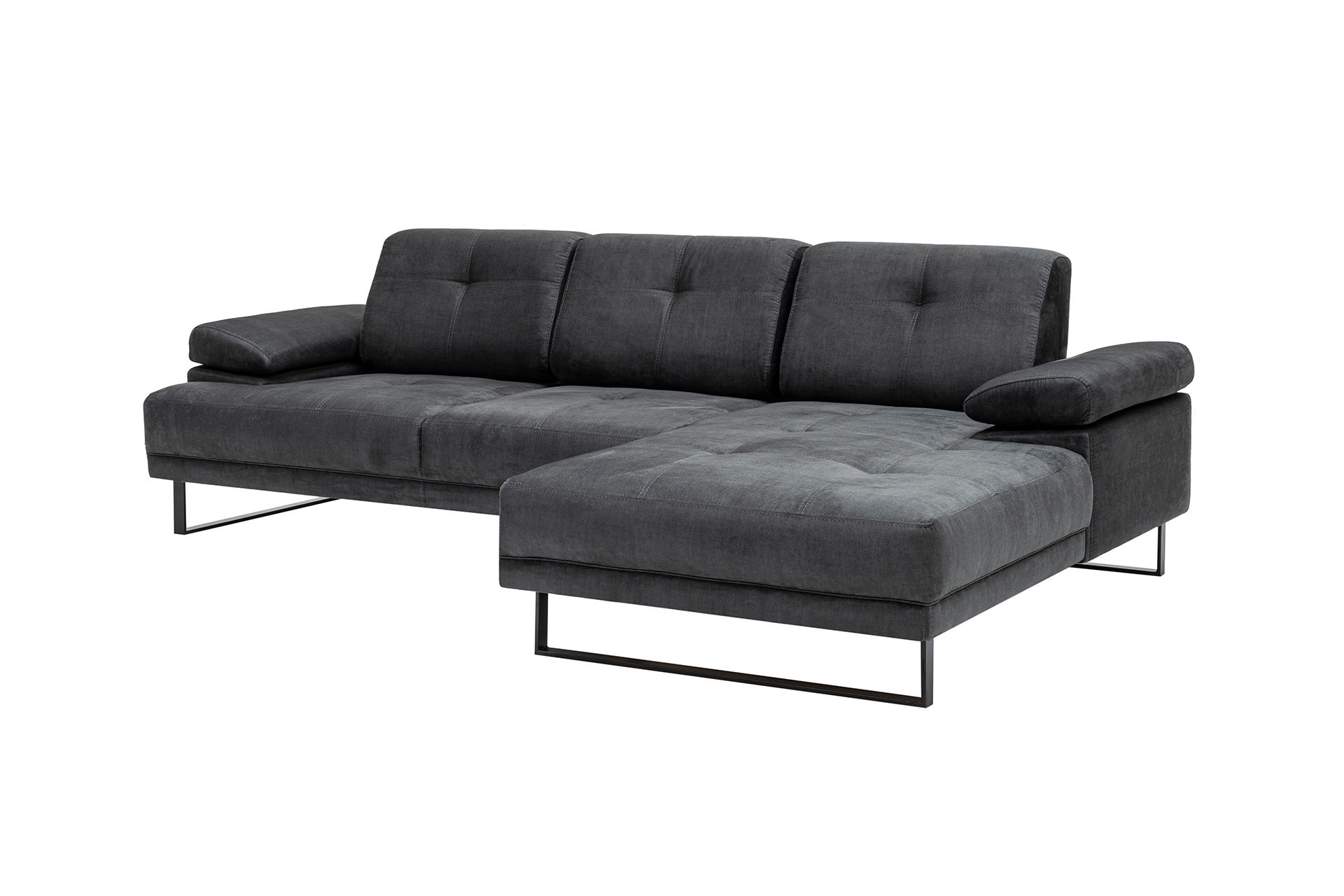 Mustang Sofa S Chaise Lounge Right Anthracite
