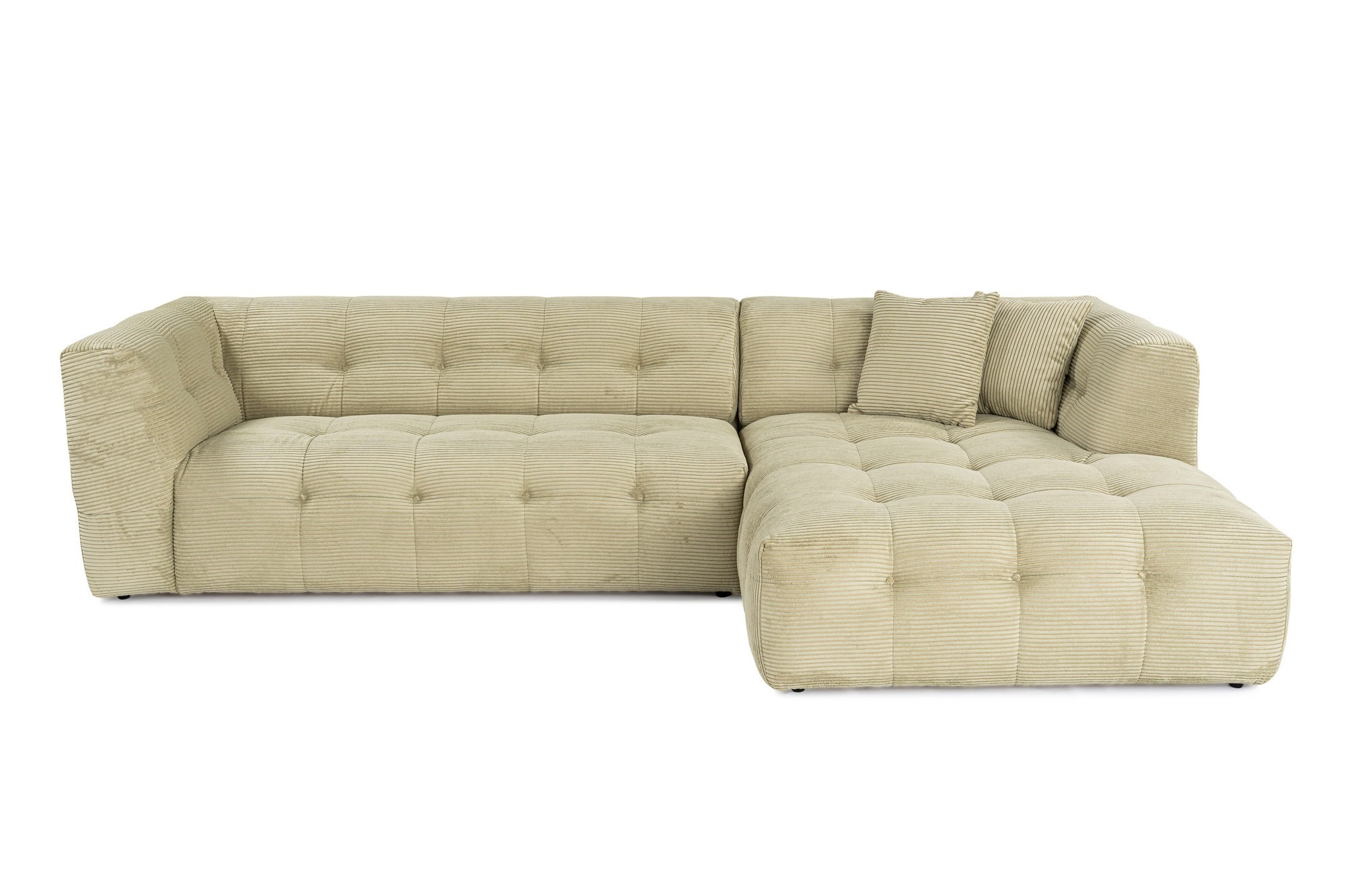 Cady Sofa Chaise Longue Right Light Green