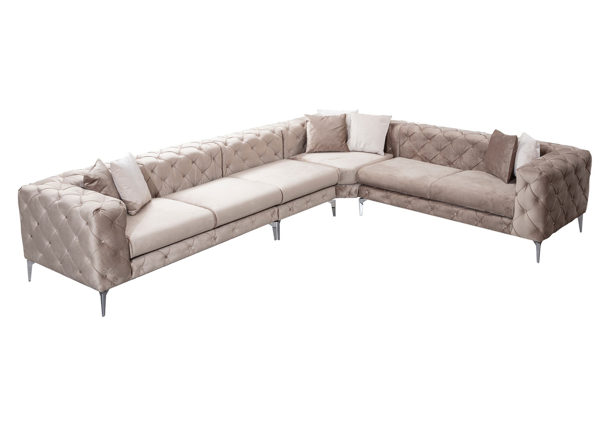As corner sofa right beige