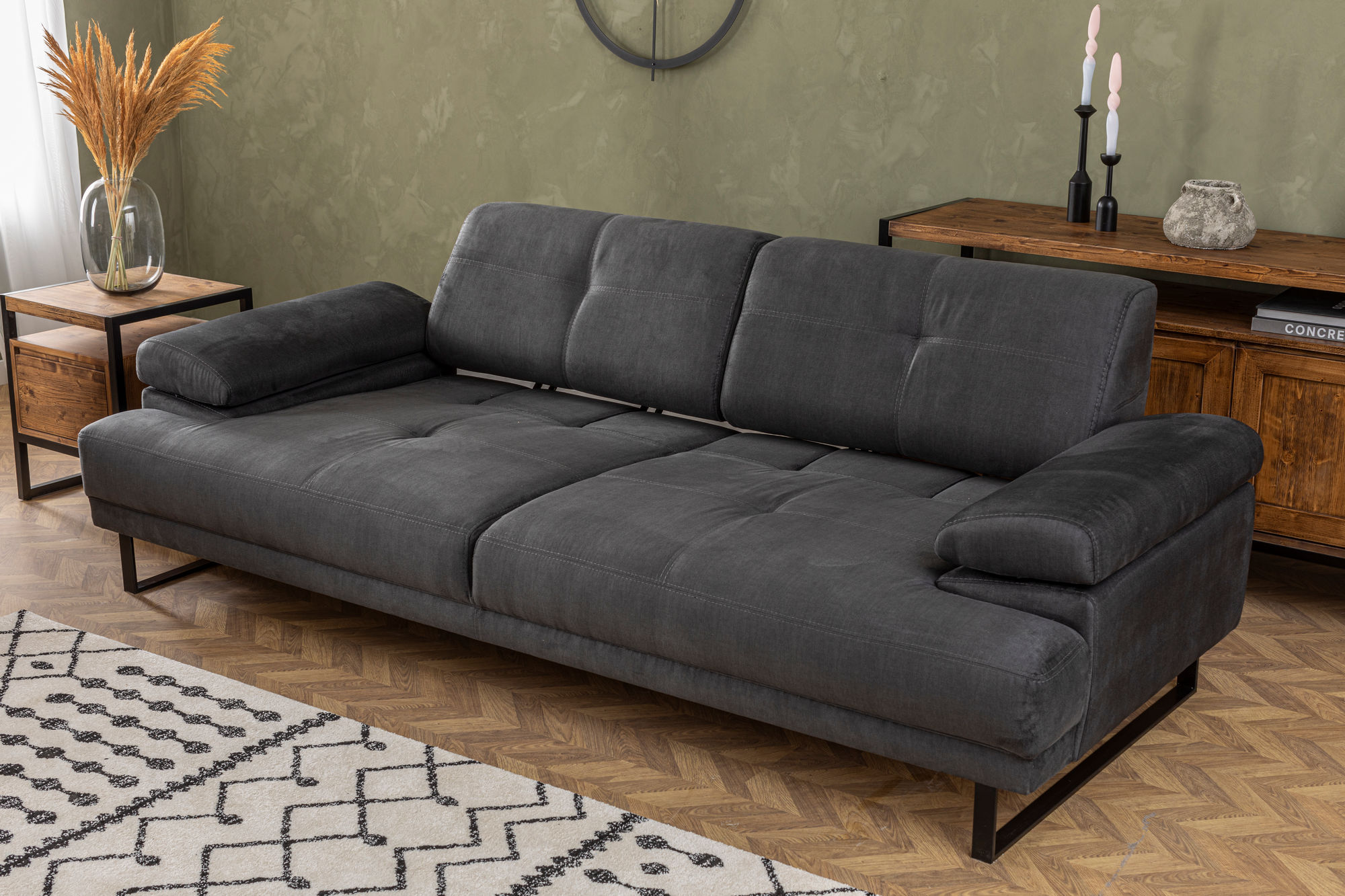 Mustang Sofa Anthracite