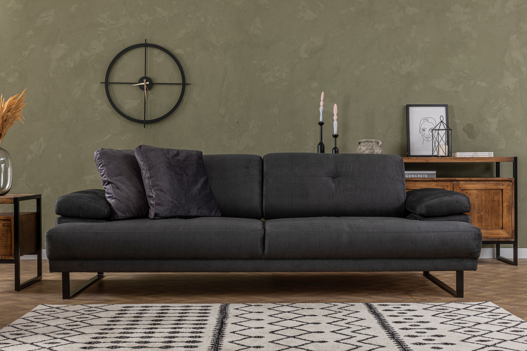 Mustang Sofa Anthrazit