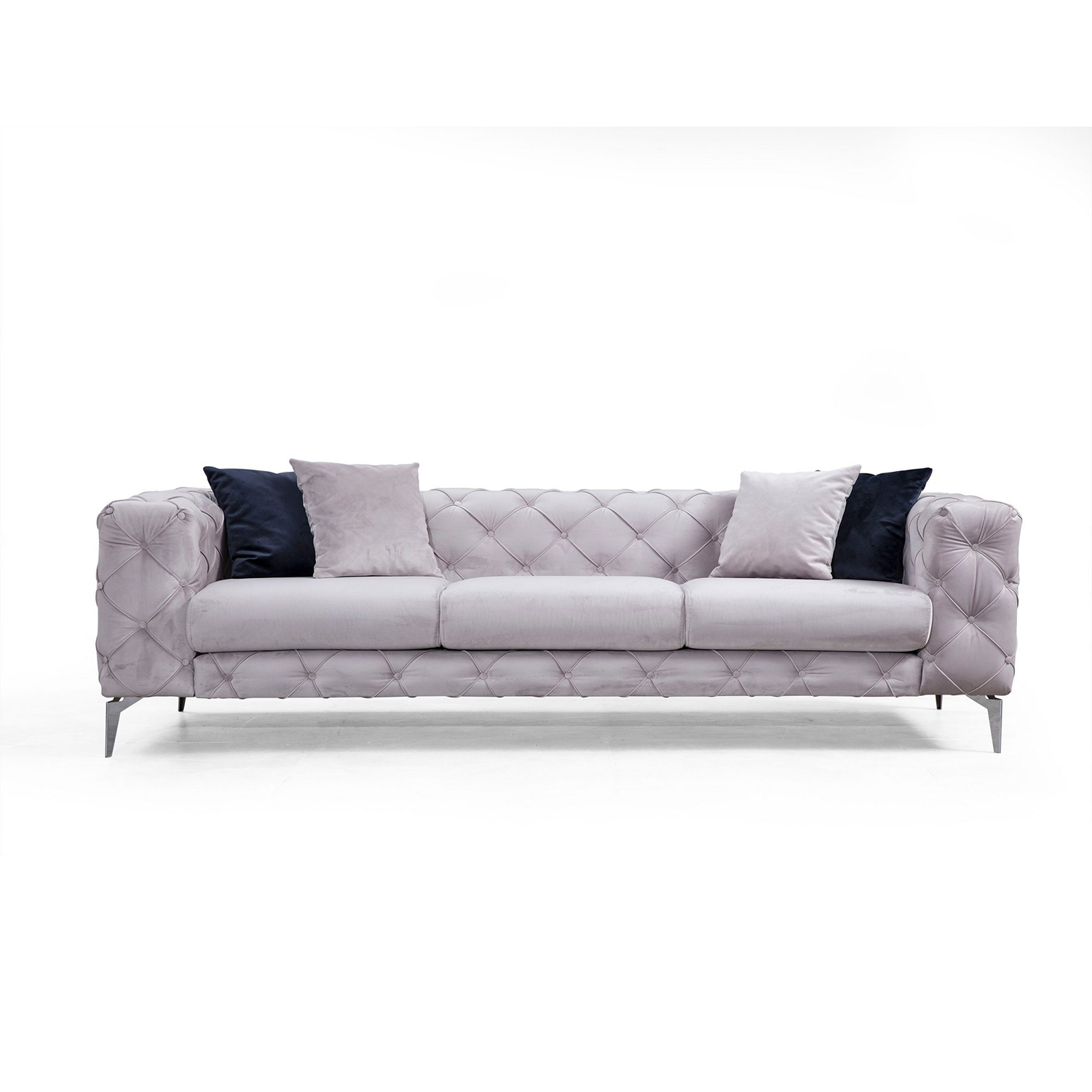 Like Sofa 3-seater light gray
