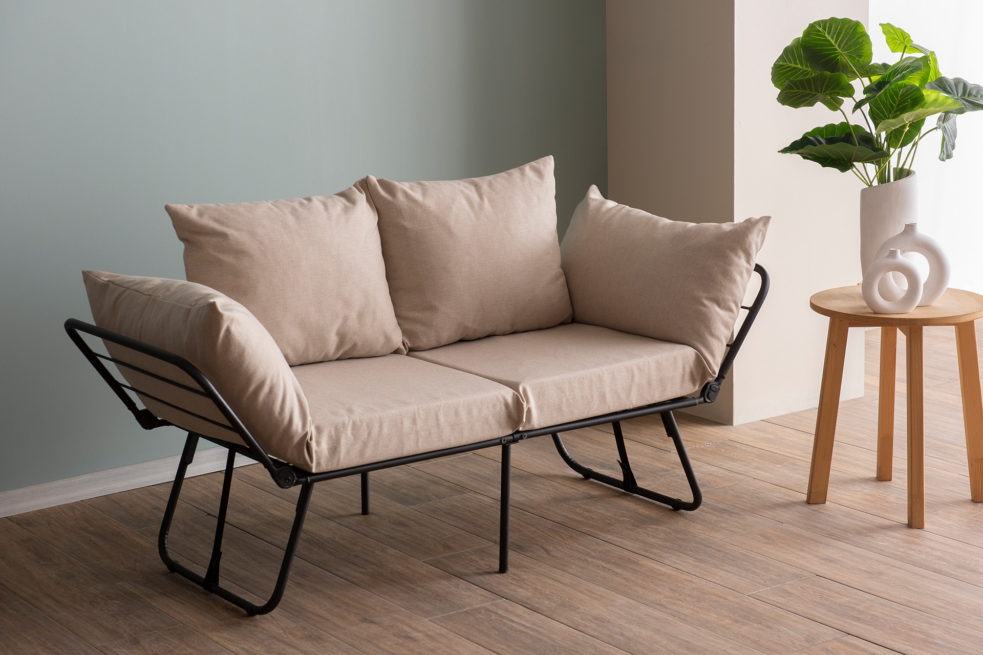 Viper Sofa 2-Seater Cream