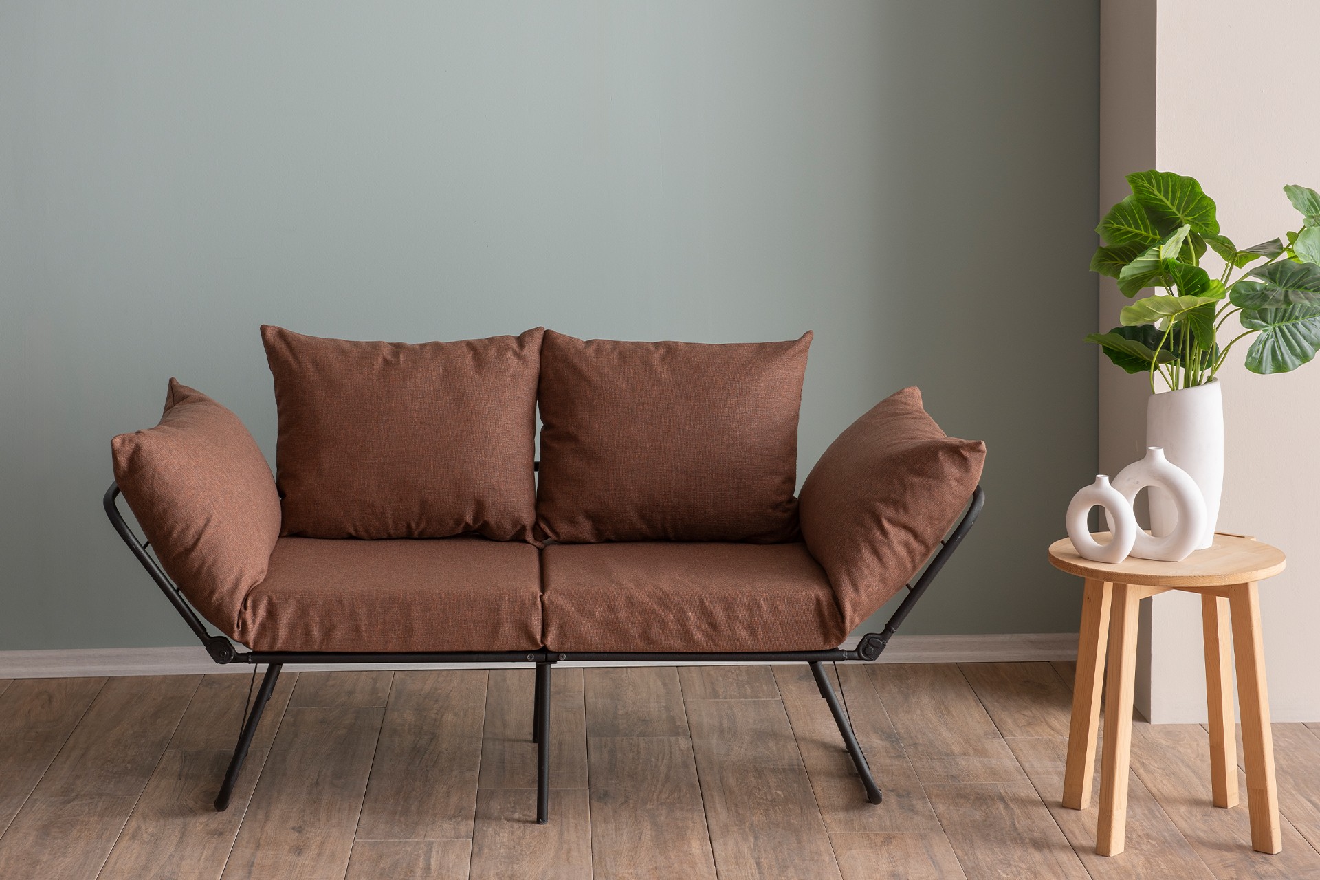 Viper Sofa 2-seater Light Brown