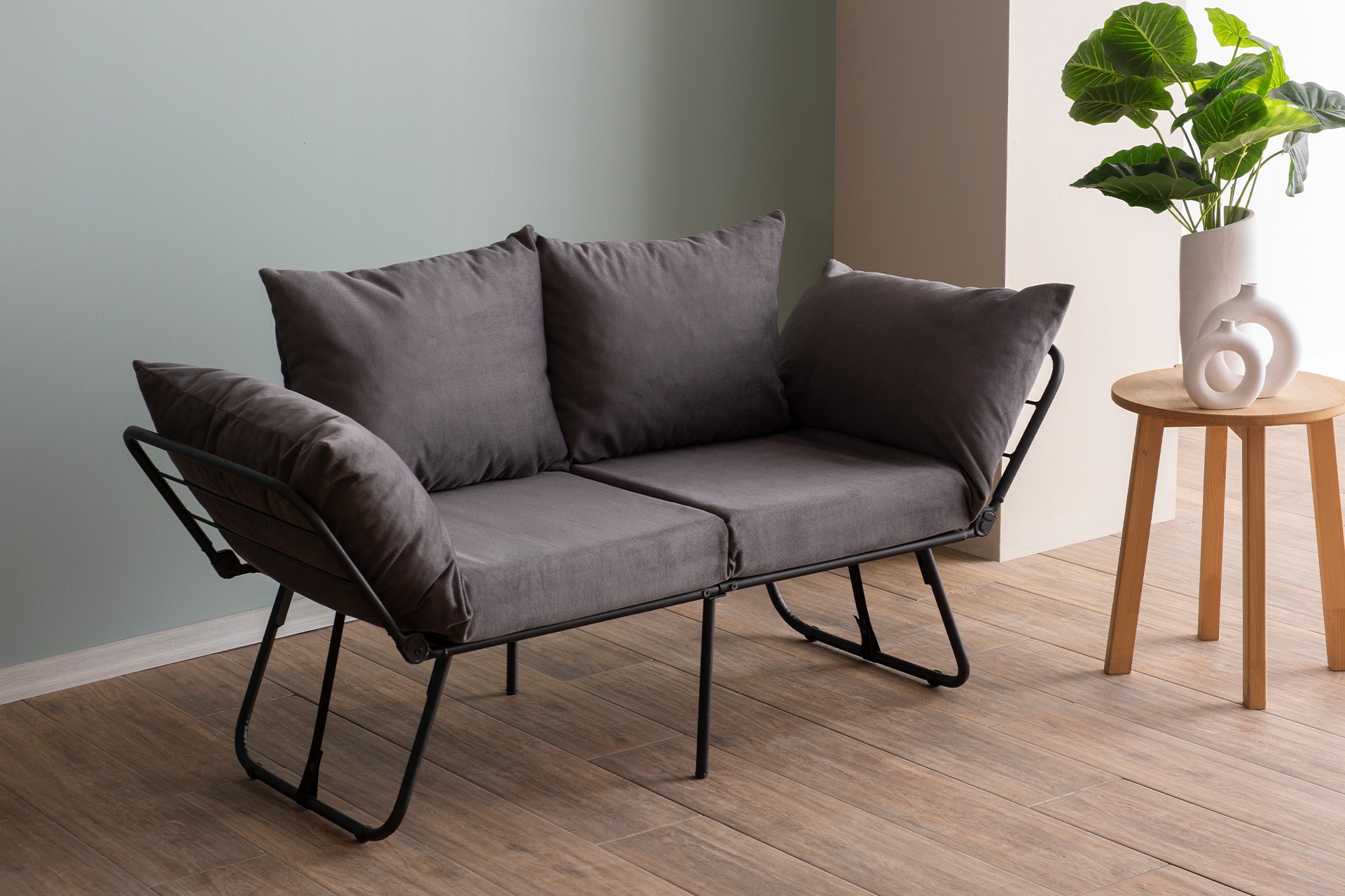 Viper Sofa 2-seater Grey