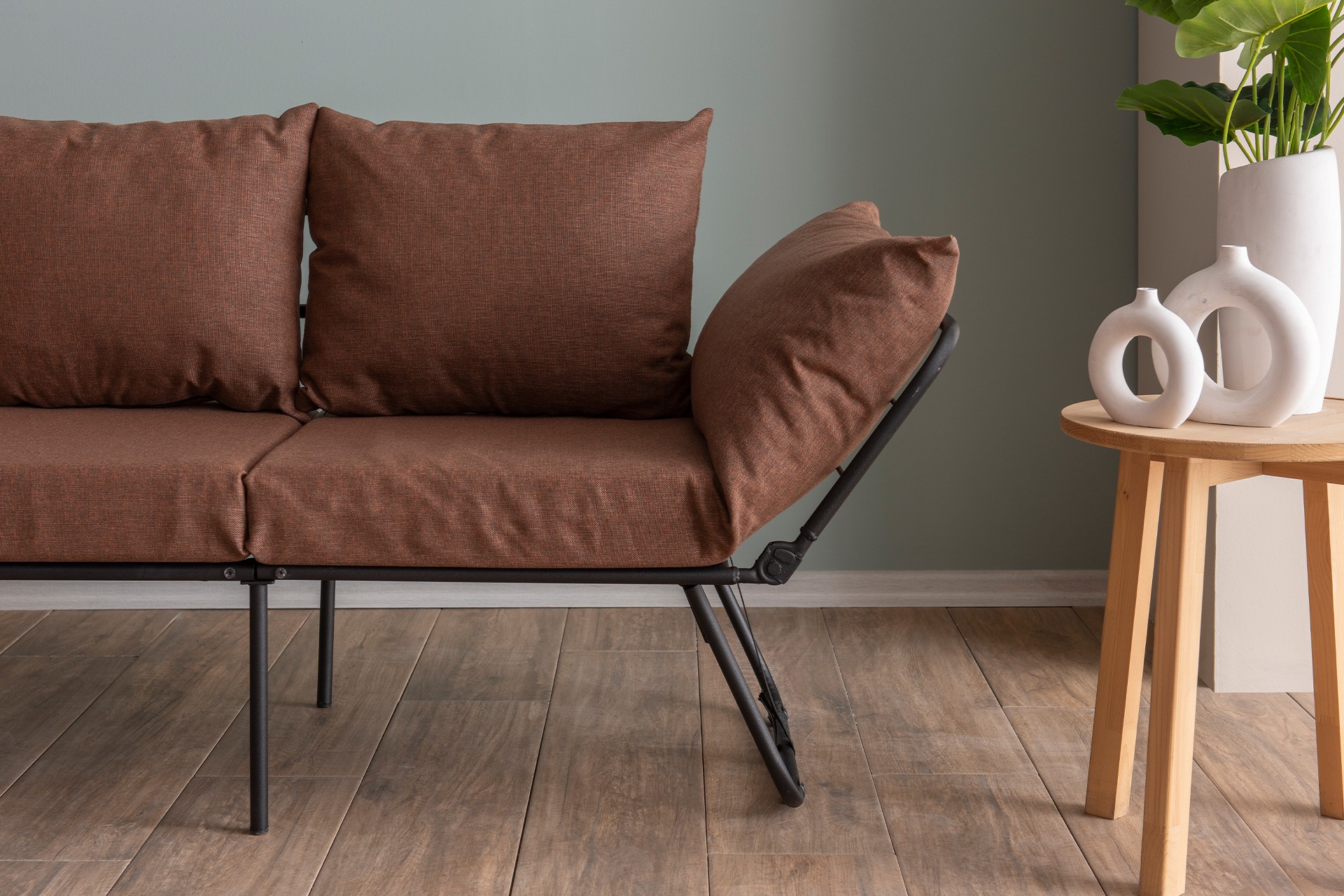 Viper Sofa 2-seater Light Brown