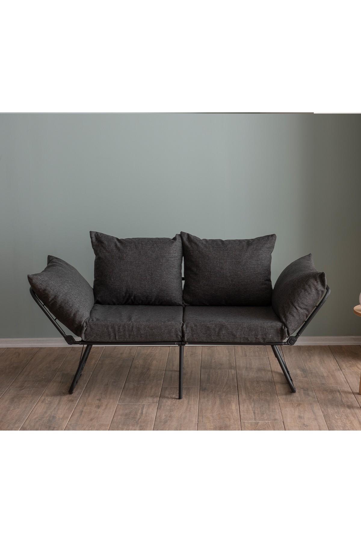 Viper Sofa 2-seater Dark Grey