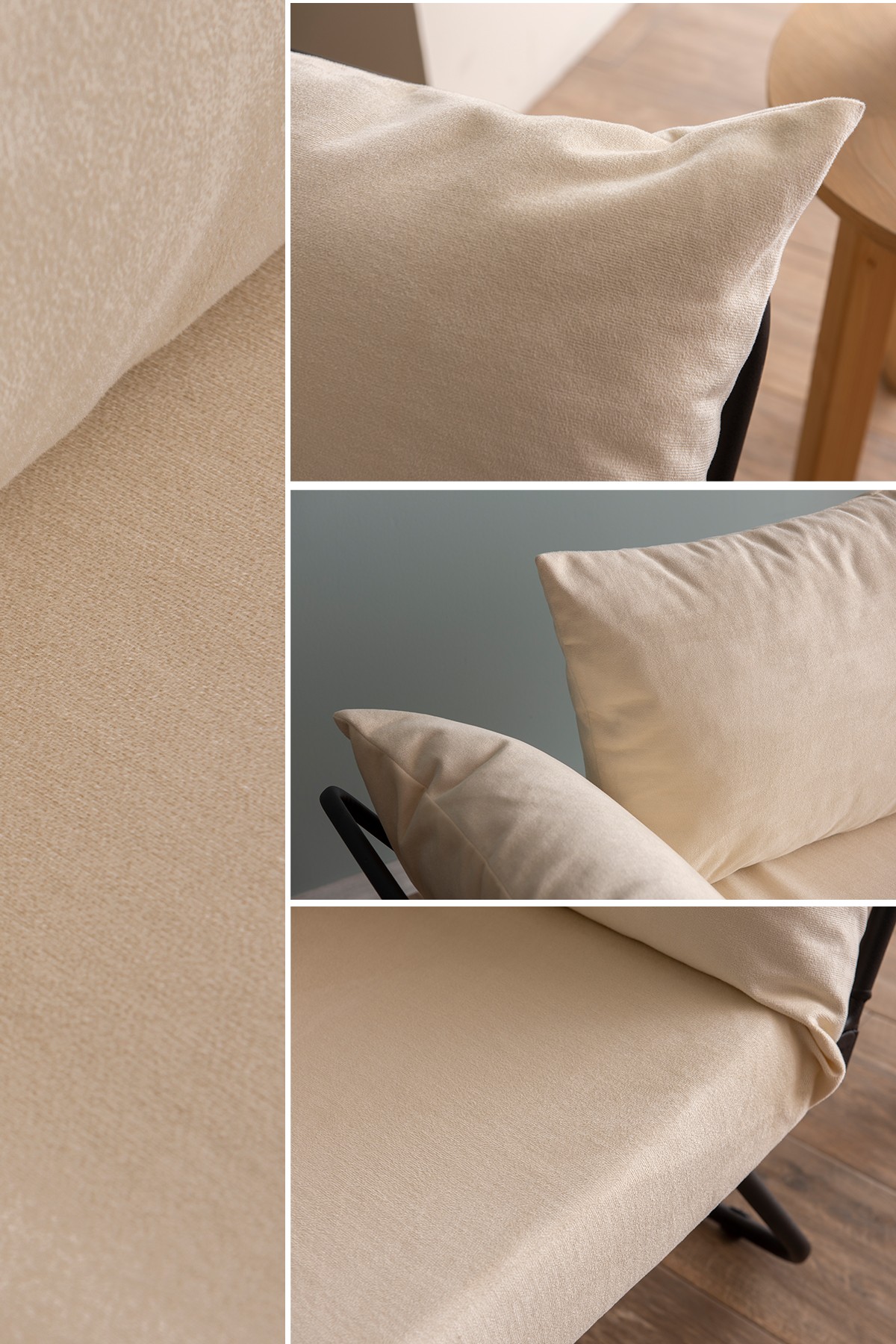 Viper Sofa 2-seater light cream
