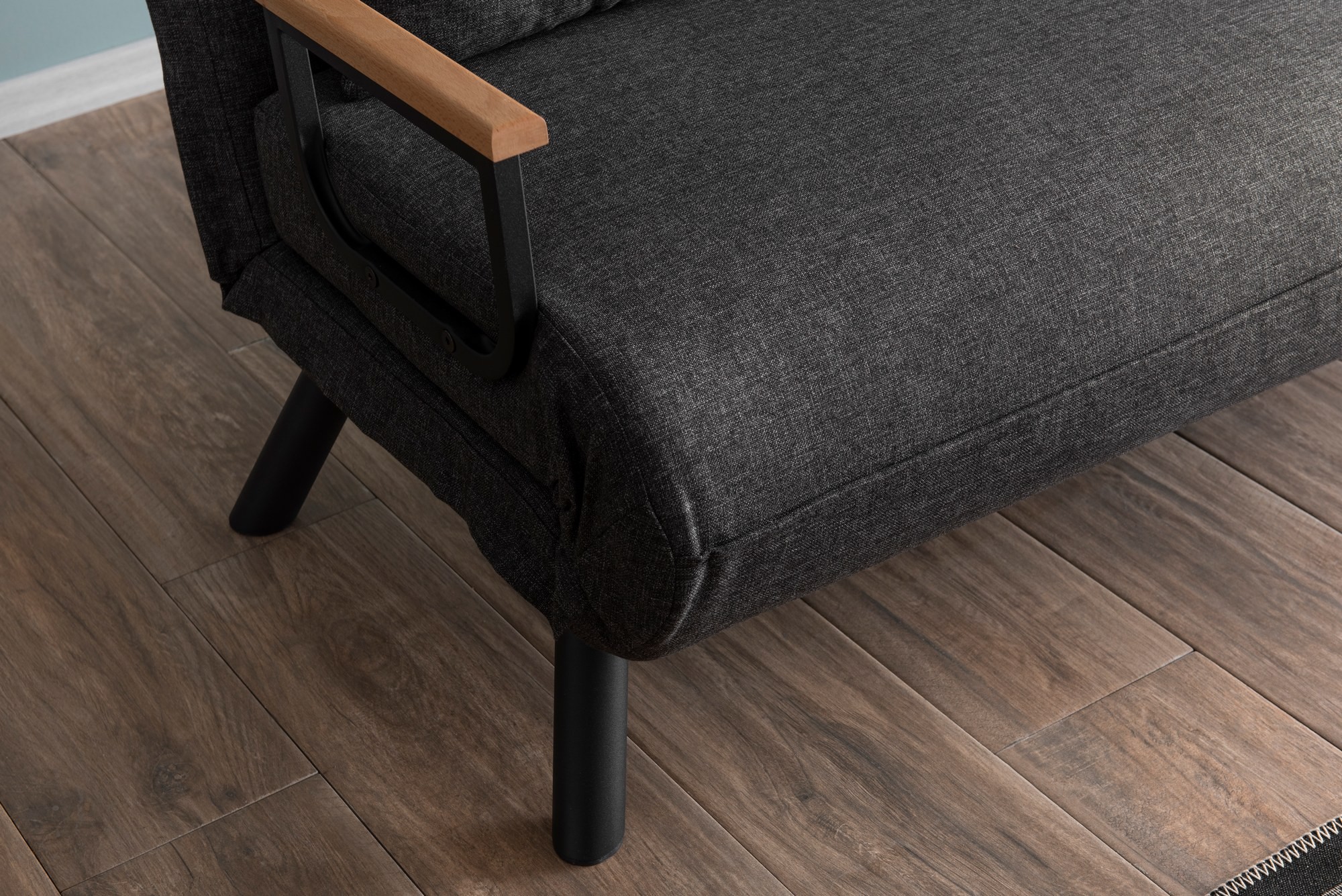 Sando Sofa Bed 2-Seater Dark Grey