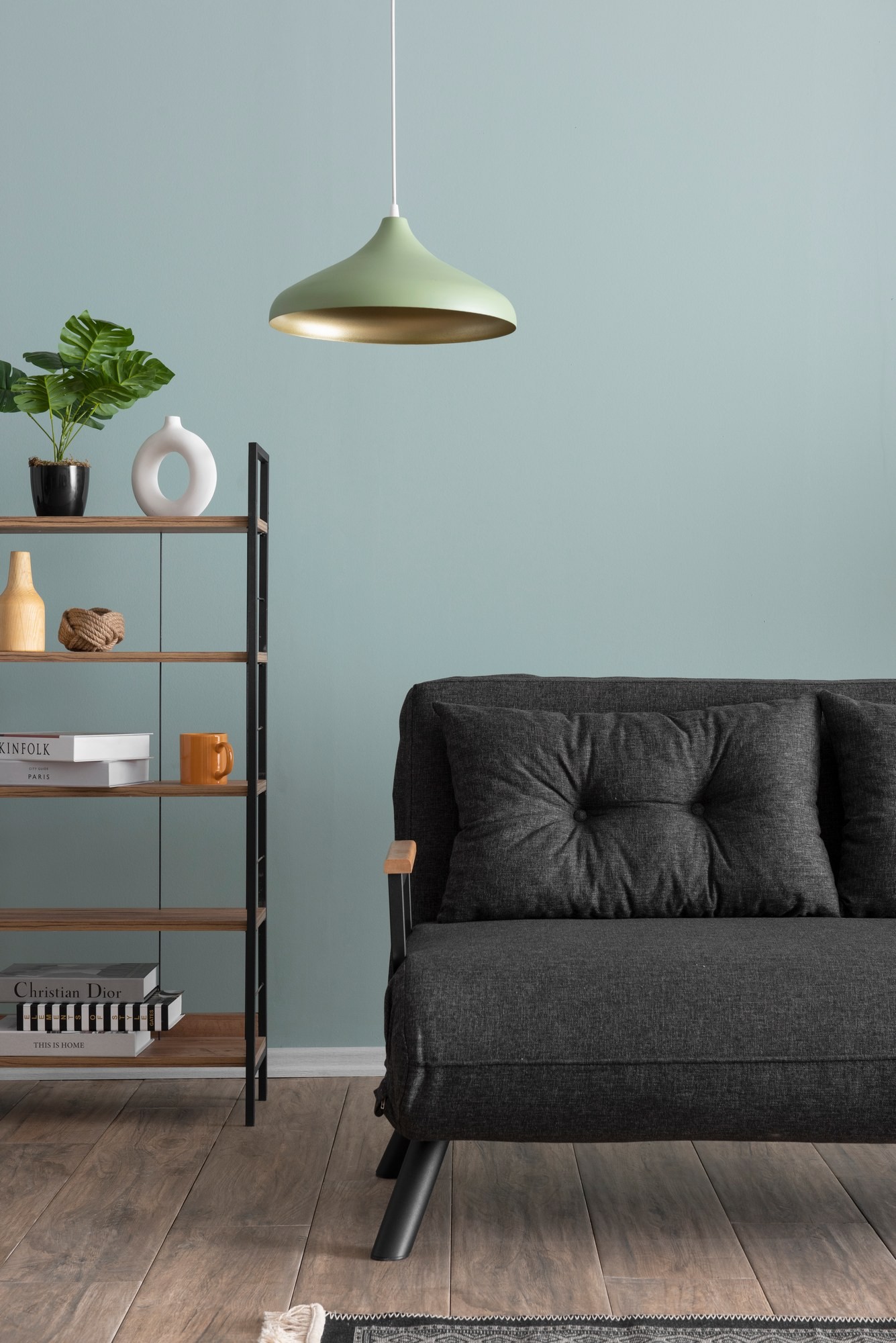 Sando Sofa Bed 2-Seater Dark Grey
