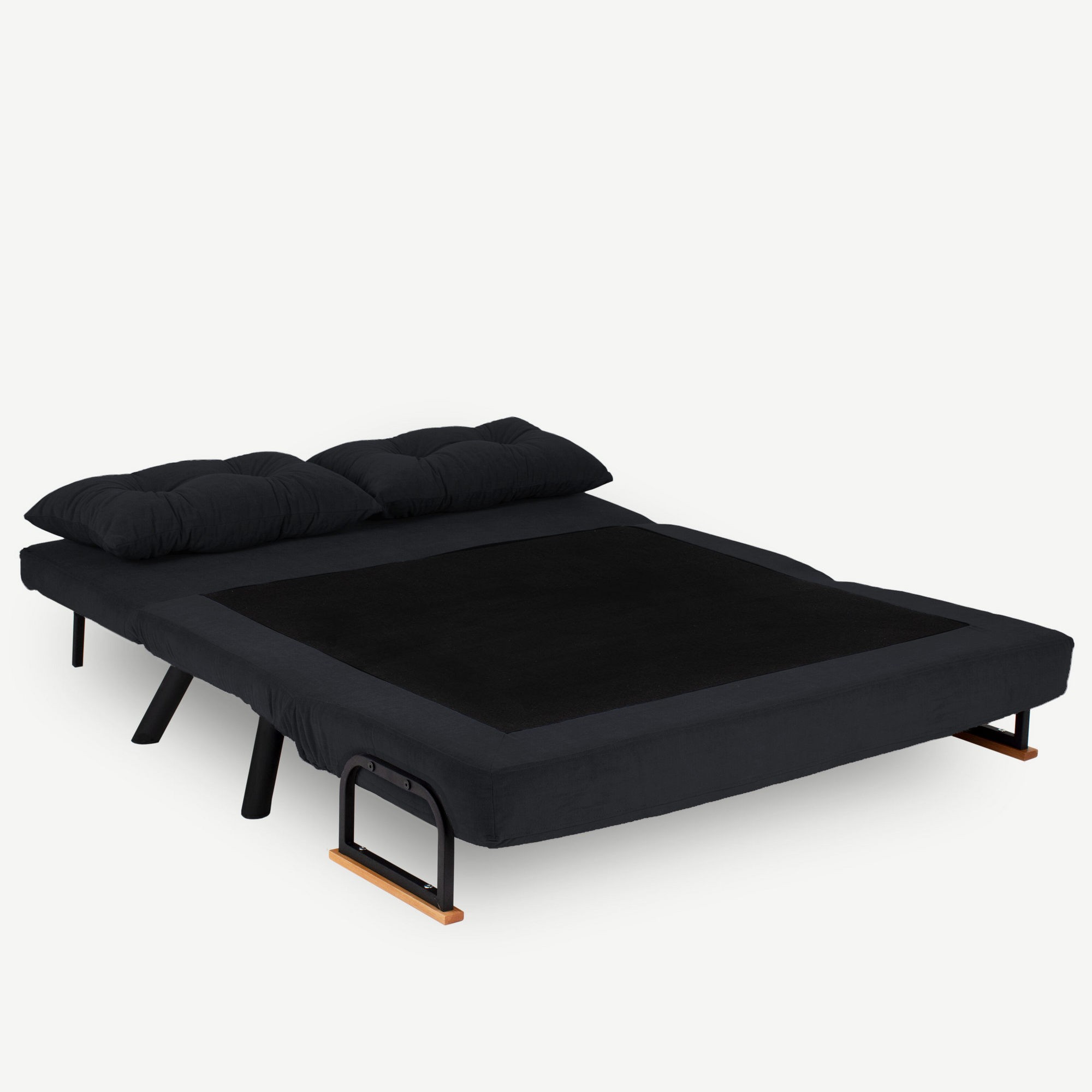 Sando divano letto 2 posti nero