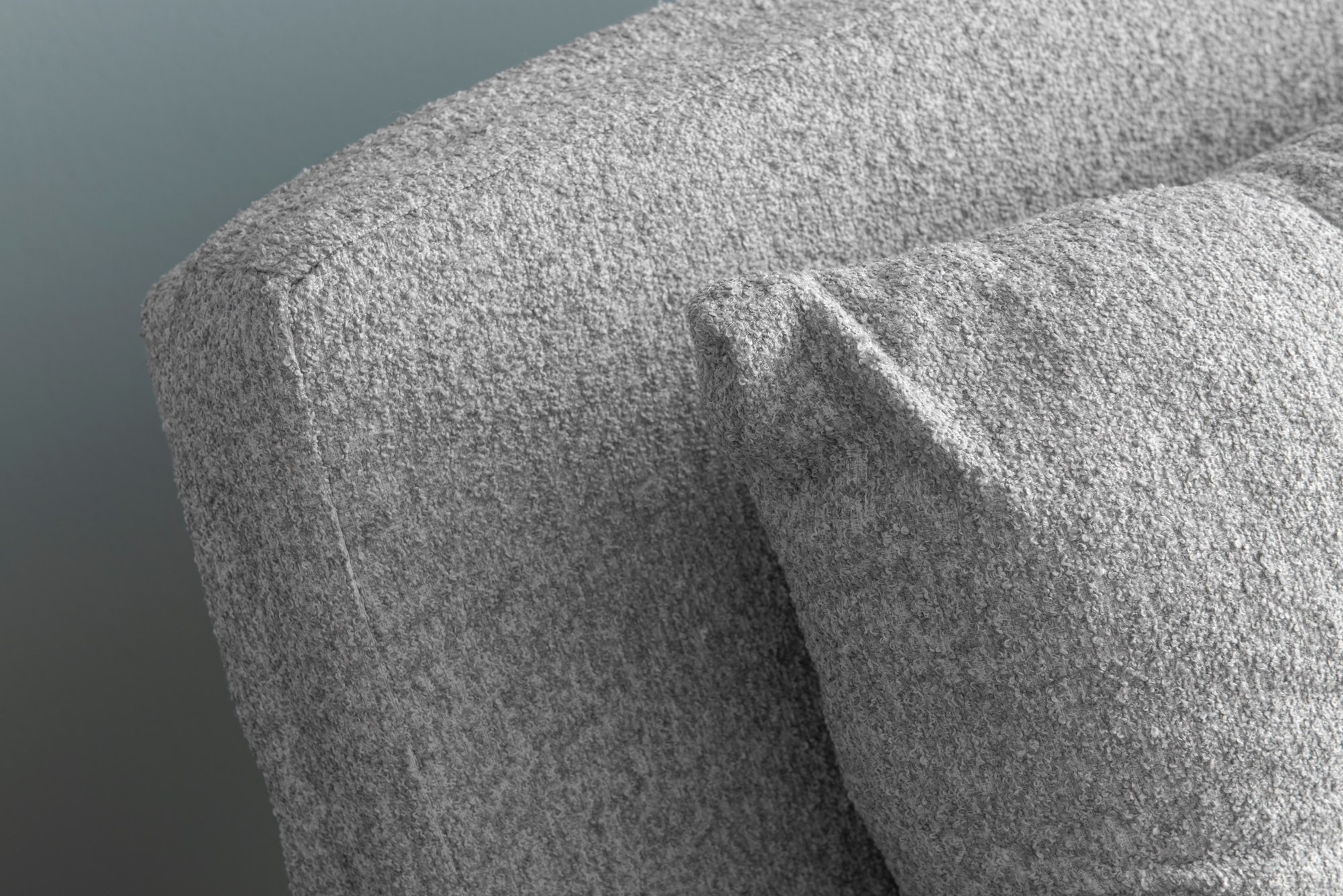 Sando Sofa Bed 2-Seater Bouclé Grey