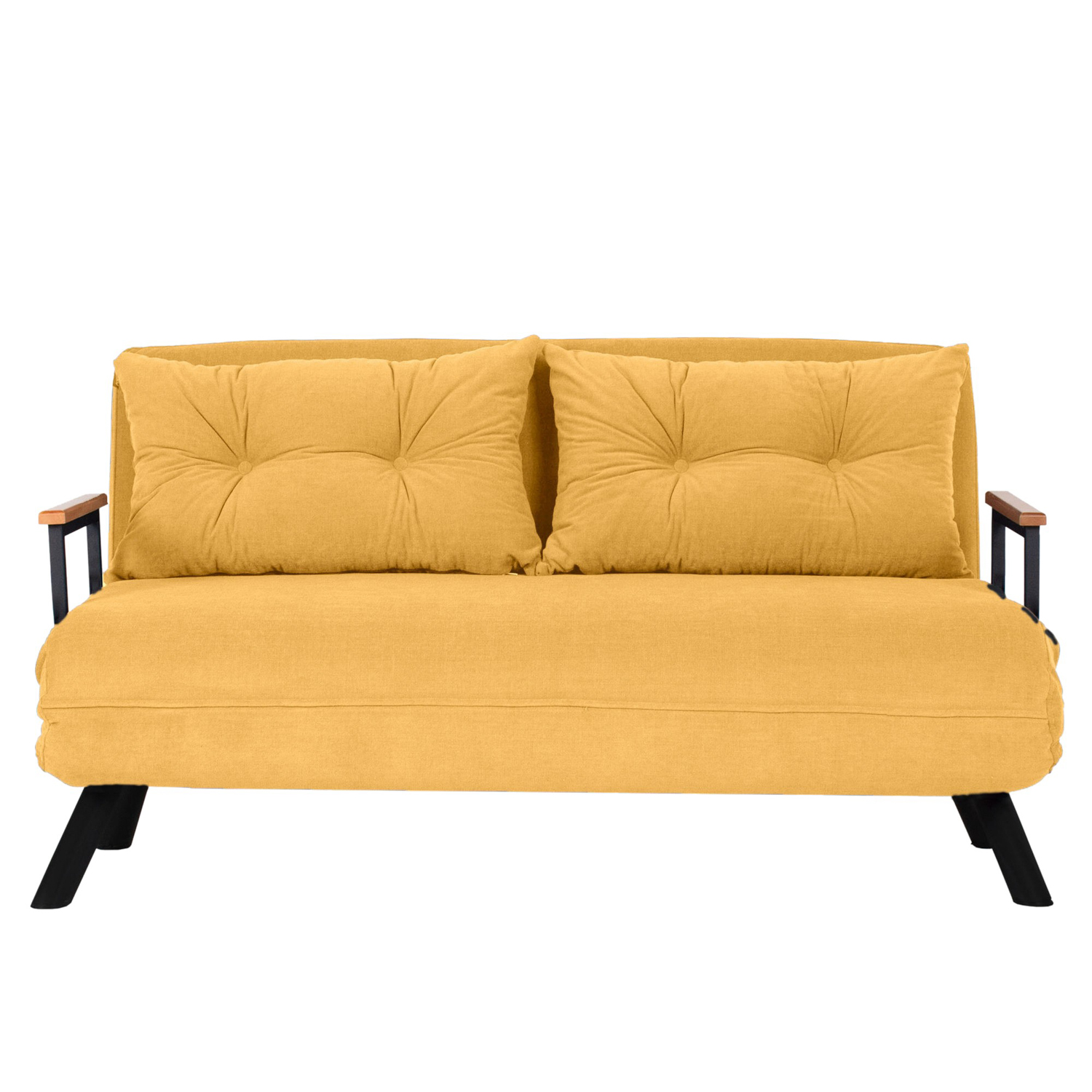 Sando Sofa Bed 2-seater Mustard Yellow