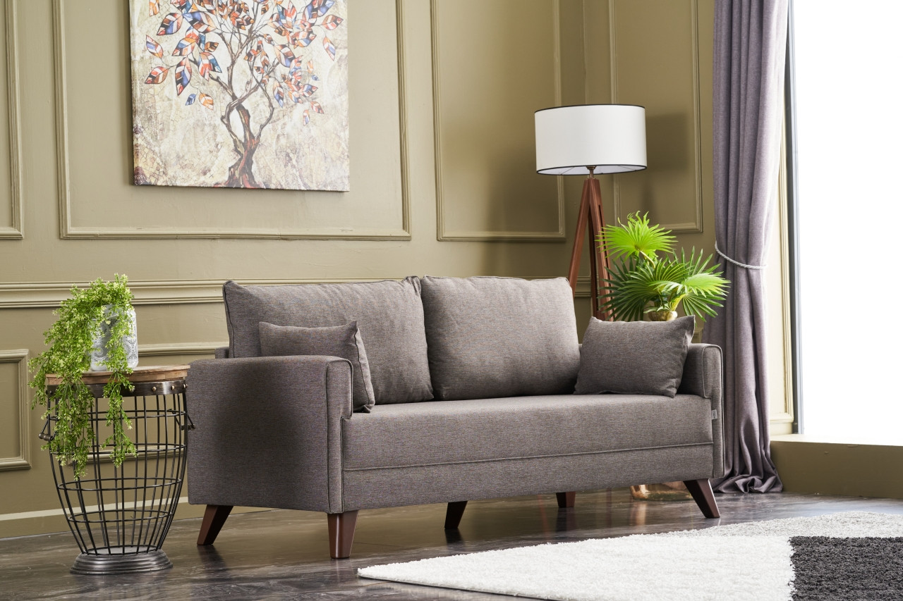 Bella Sofa 2-seater Brown