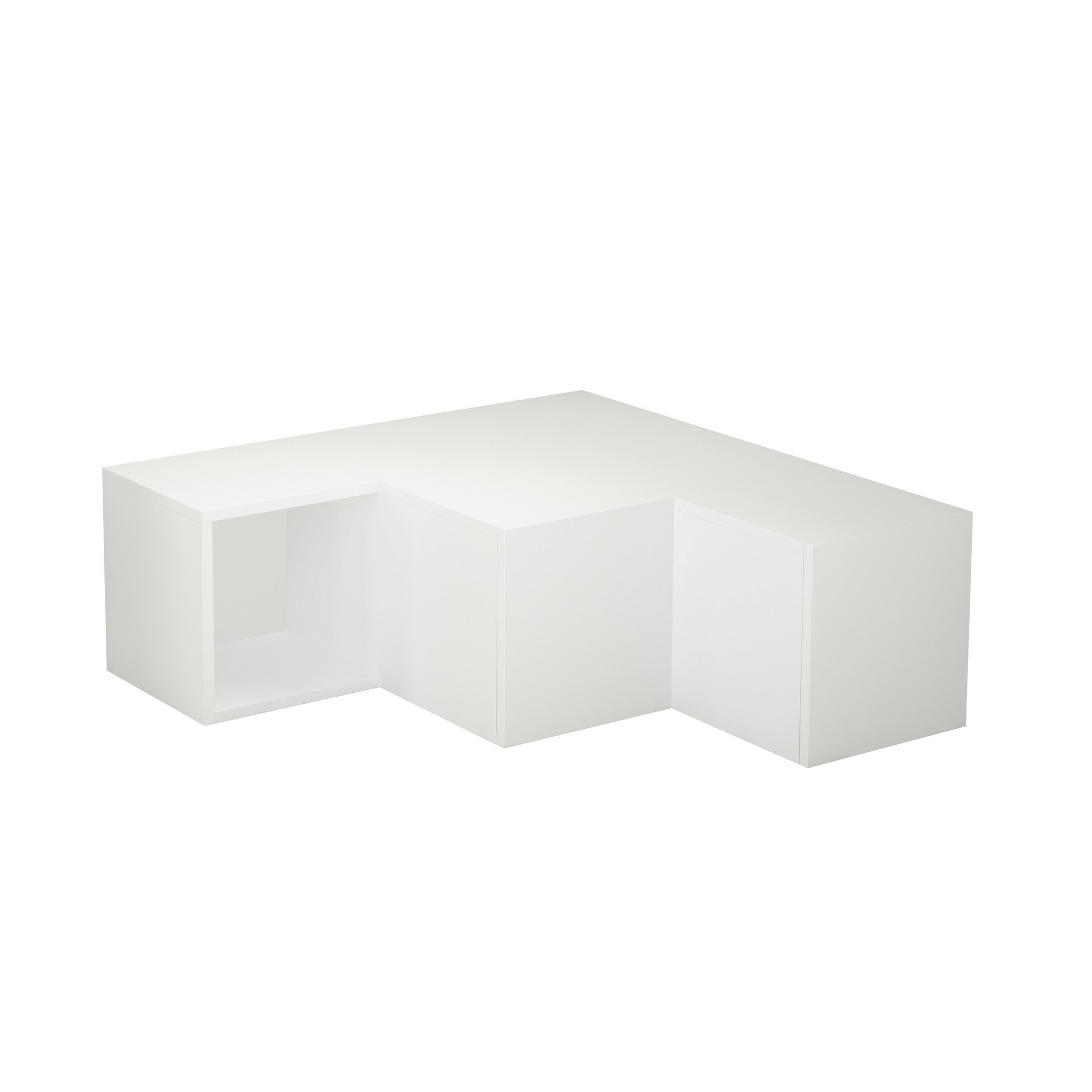 Compact Lowboard White