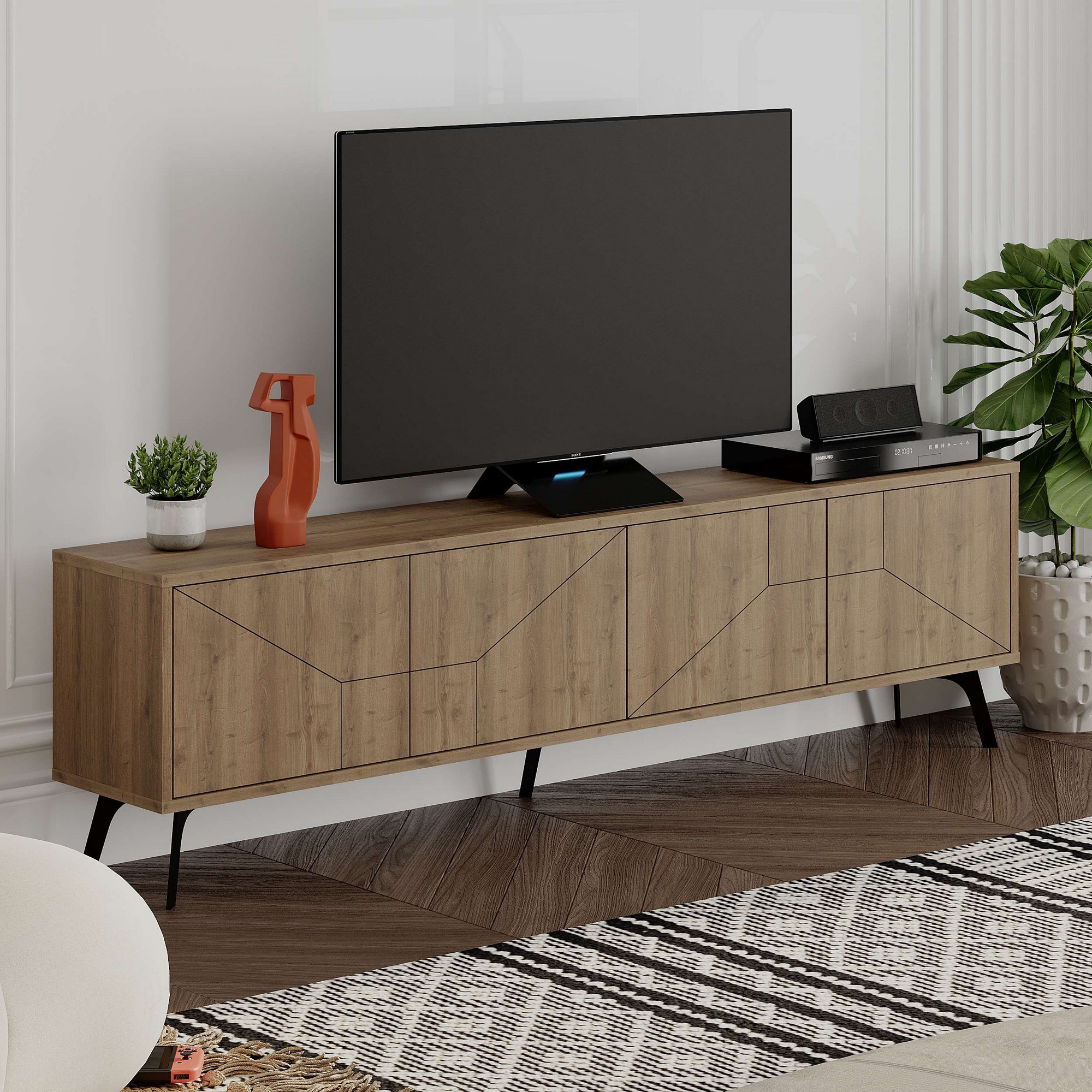 Dune Lowboard Ash Brown
