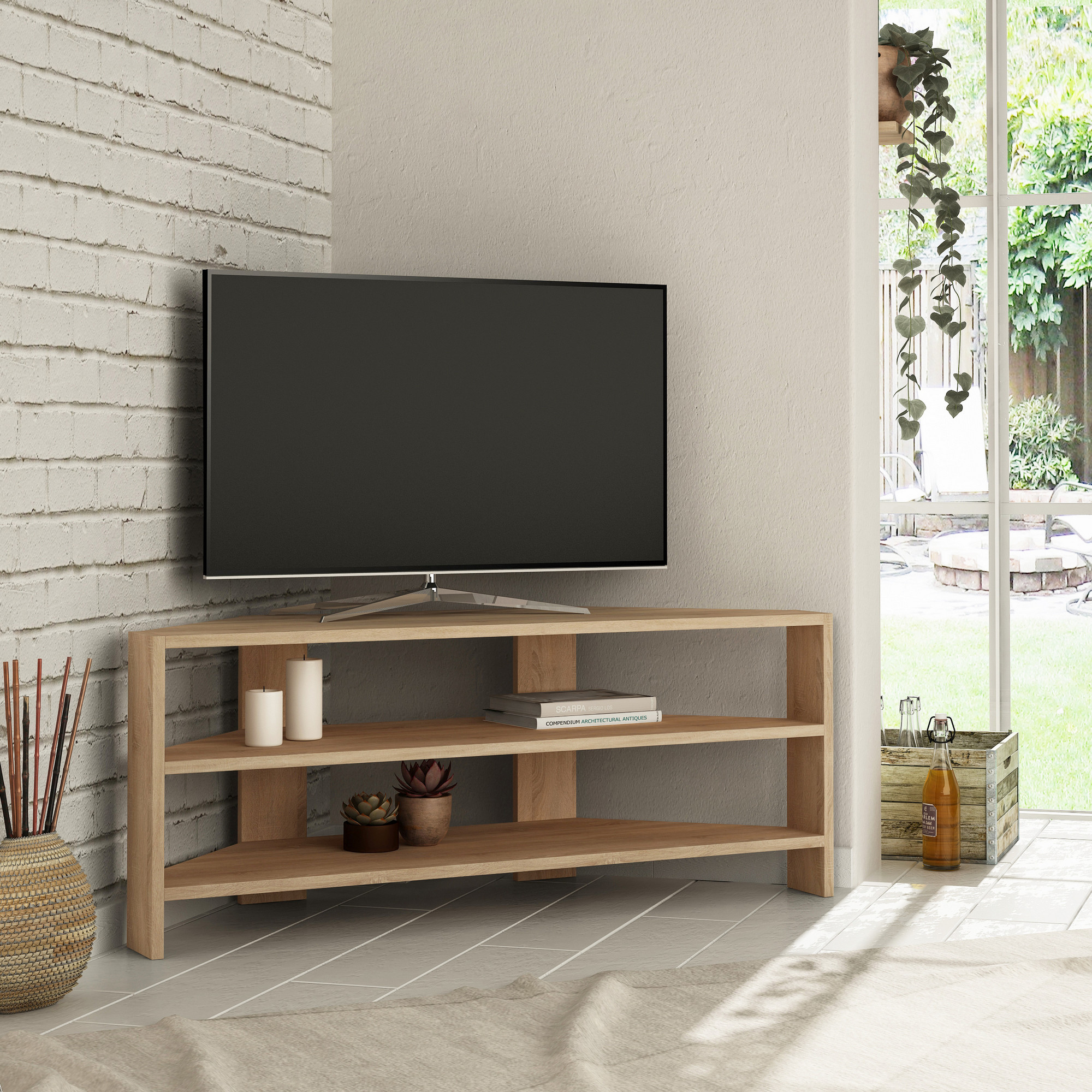 Thales Lowboard angolare marrone