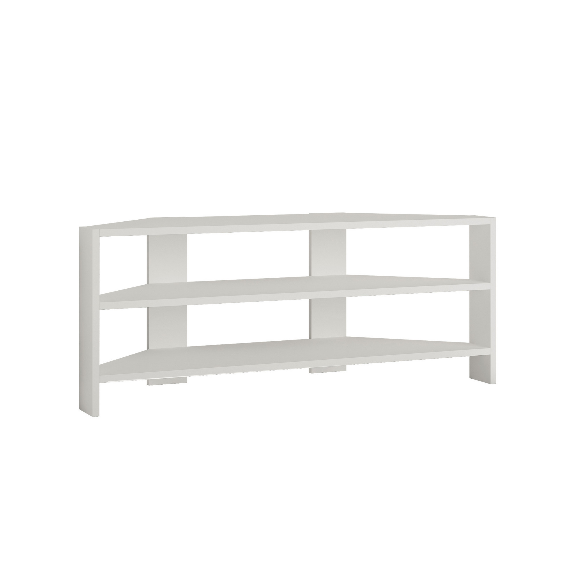 Thales Corner Lowboard White