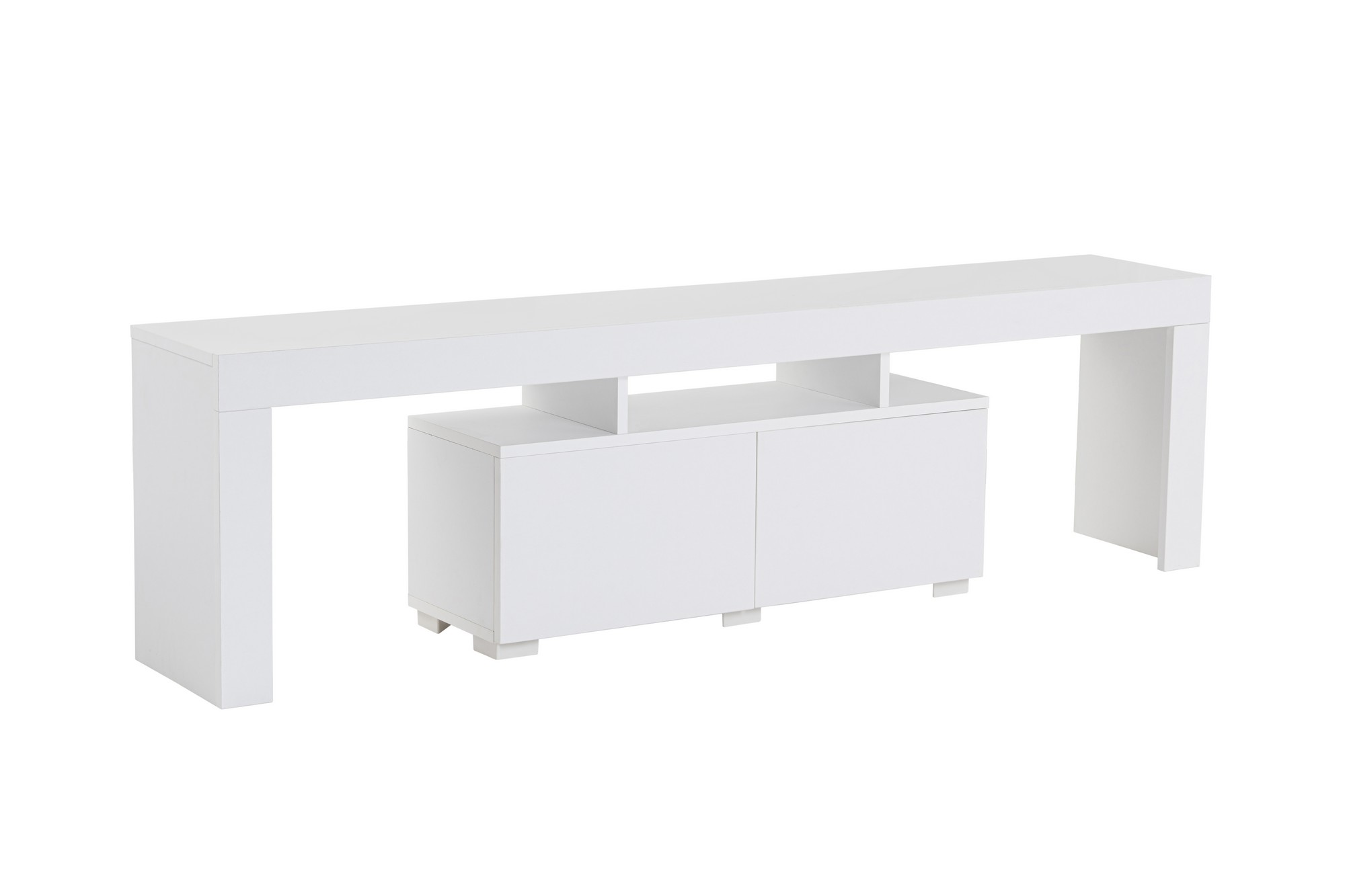 Enclave Lowboard White