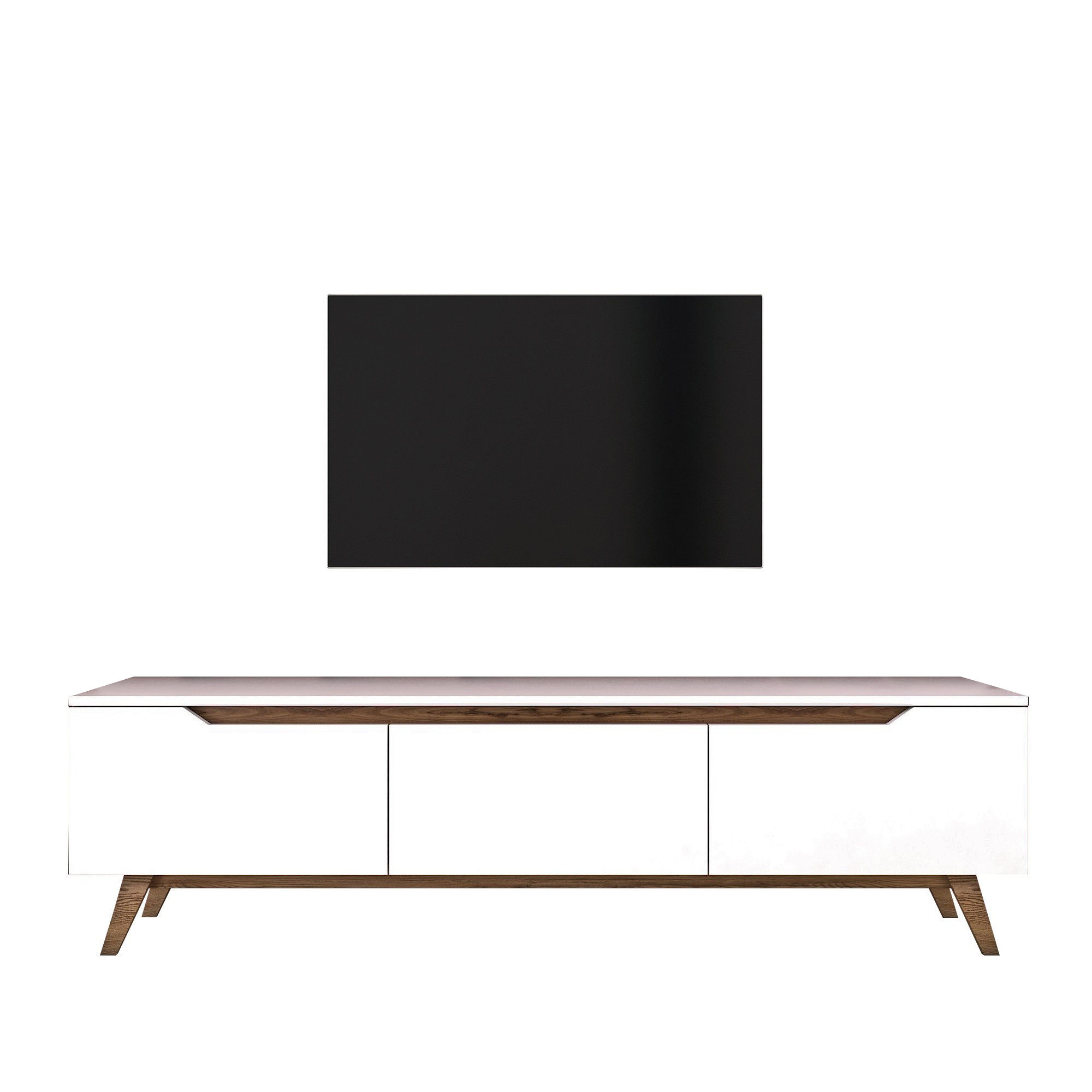 Lowboard White 180cm x 48.6cm